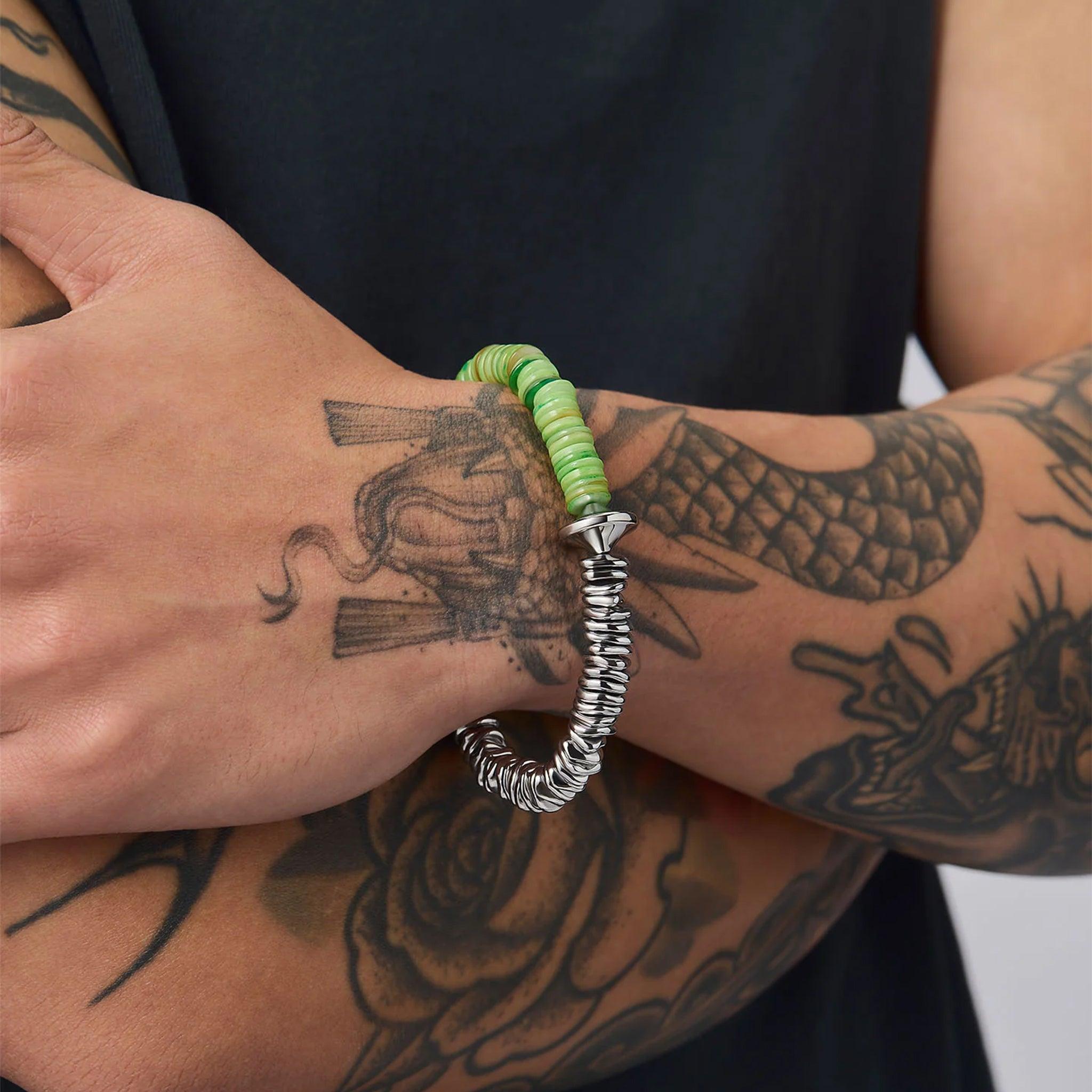 Foamline Jade Bracelet