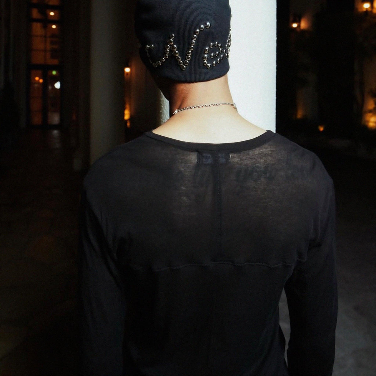 Lettering See-through LT T-Shirt