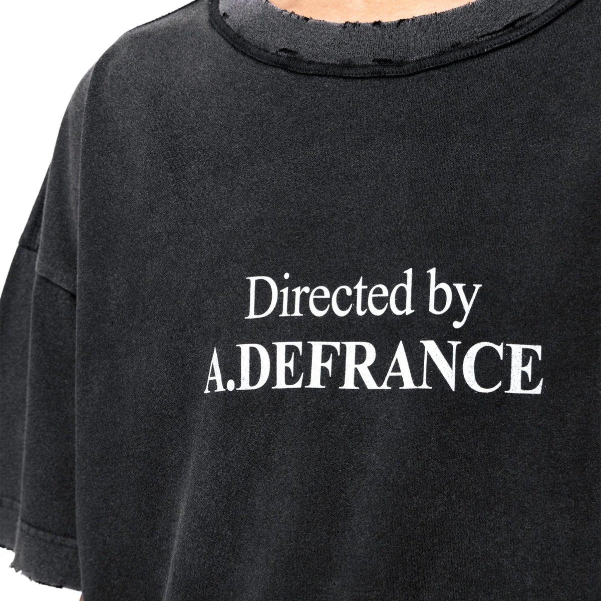 Directed By A.Defrance Vintage Cropped T-Shirt