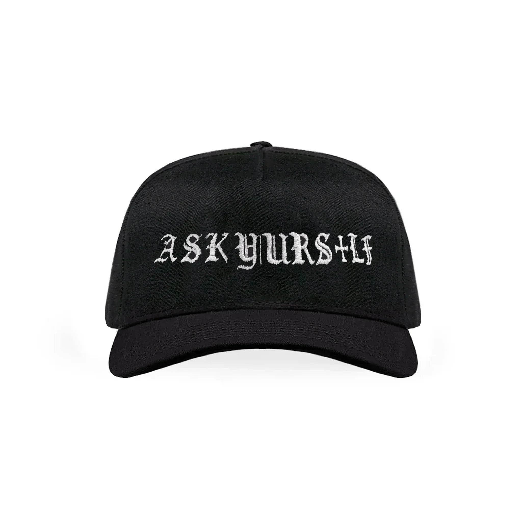 Askyurself スナップバック ASKYURSELF (アスクユアセルフ)商品ページ - Leather Cross Patch