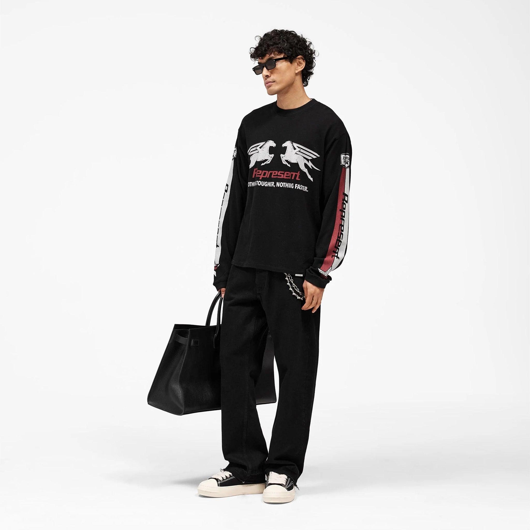 Mesh Pegasus Long-Sleeve T-Shirt
