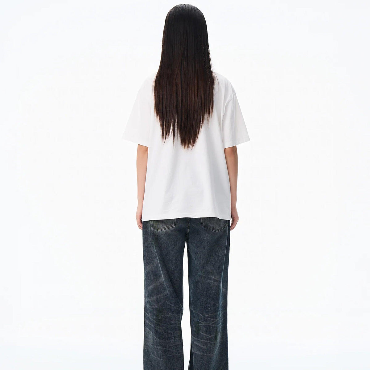 Sakura Embroidered Tee