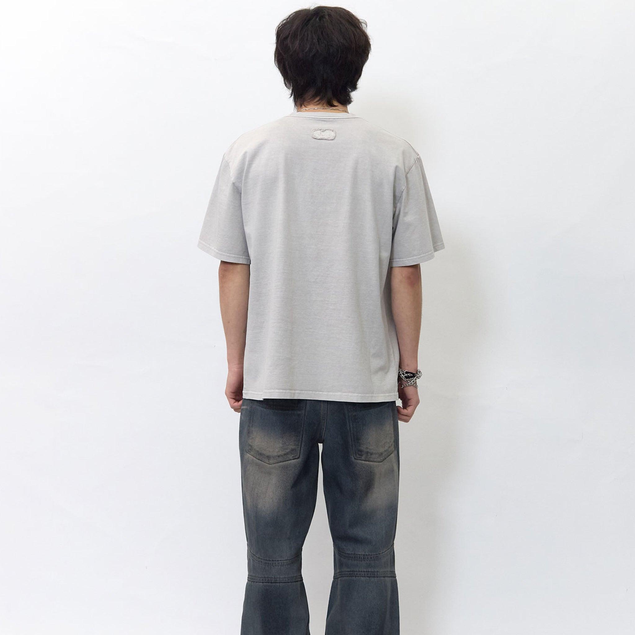 Low Cut Patch Logo T-Shirt
