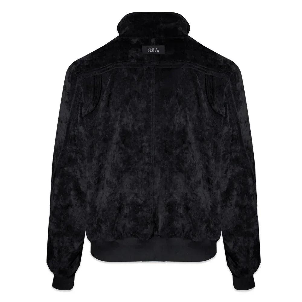 Velvet Cotton Big Pocket Bomber Jacket - BLR BLUER - VENTURER