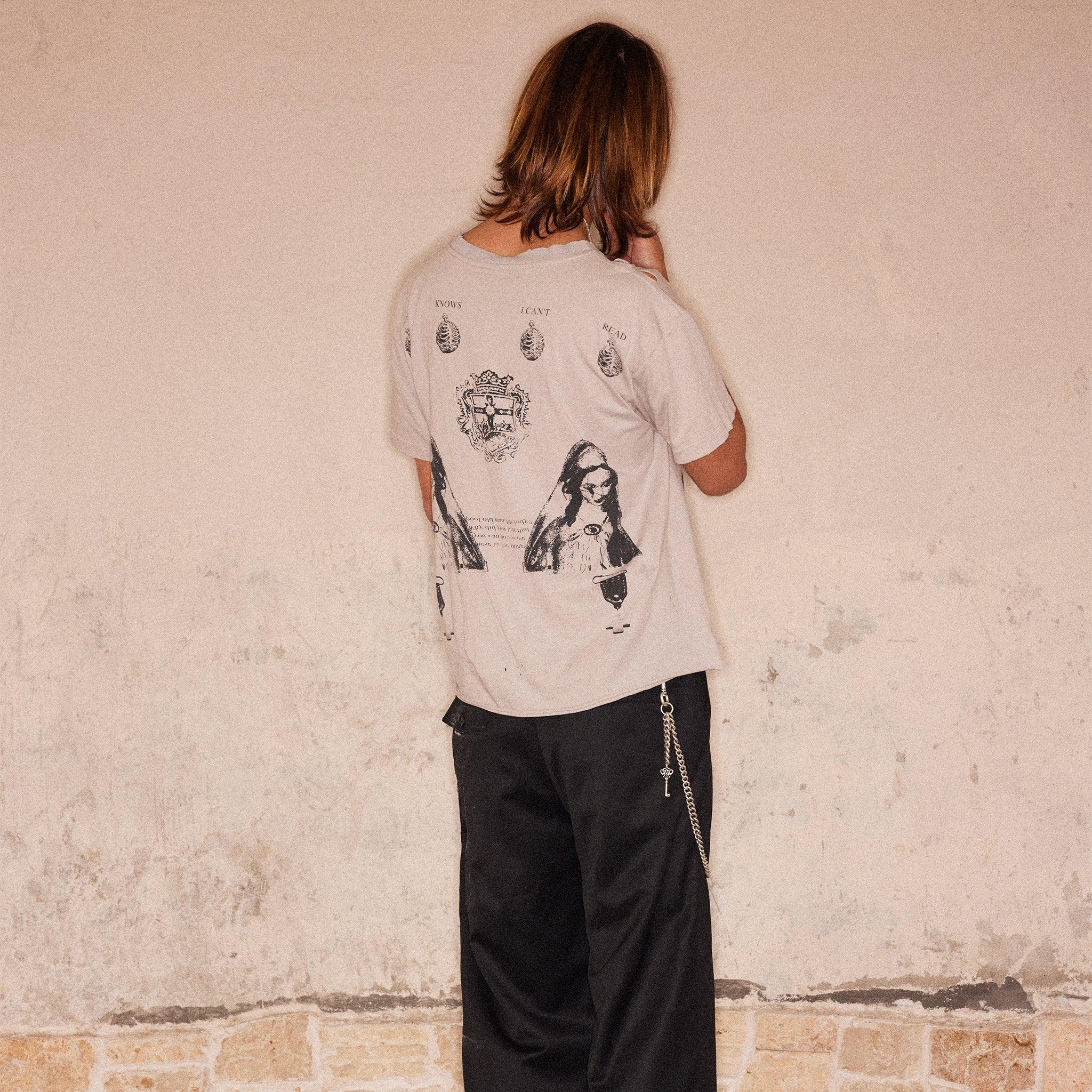 Dagger Frame Distressed Tee