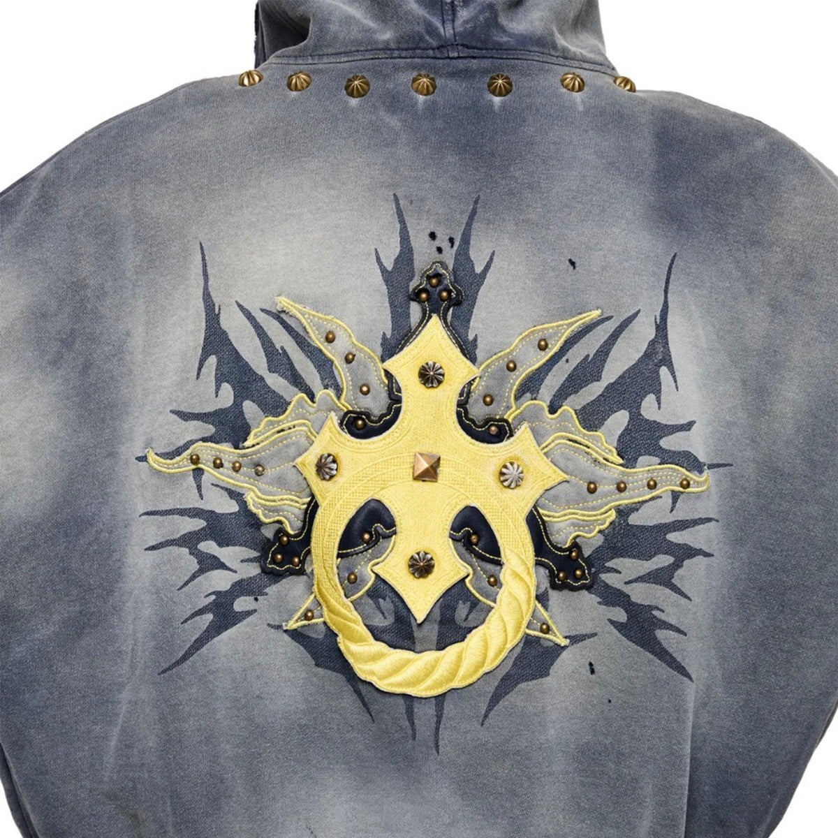 Door Knocker Art Zip Hoodie