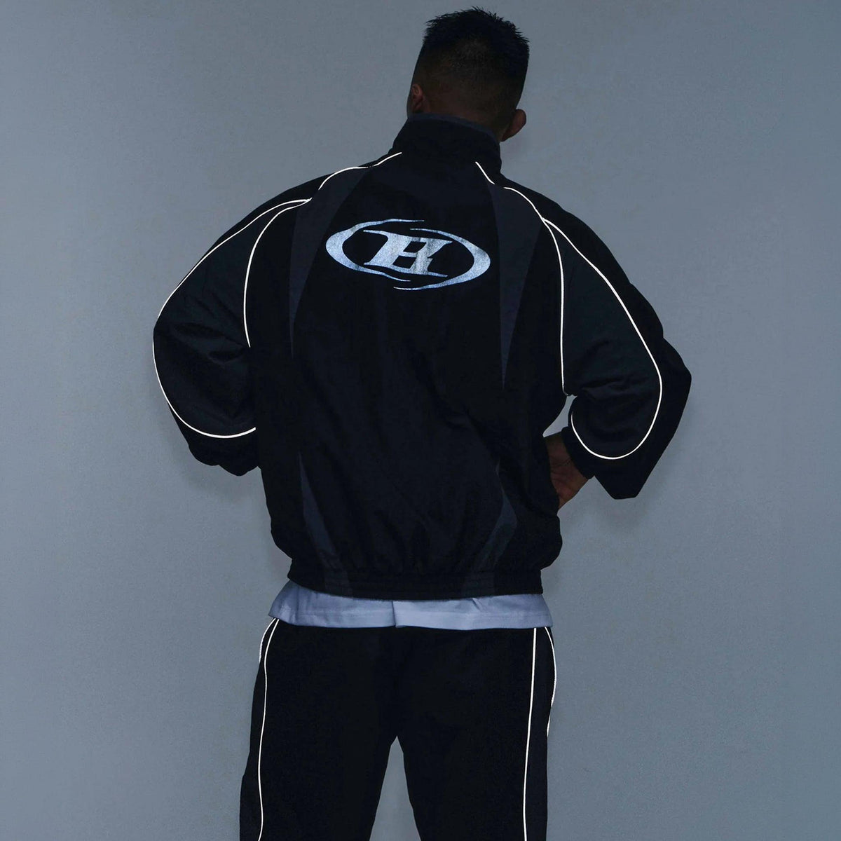 Nylon Block Jacket