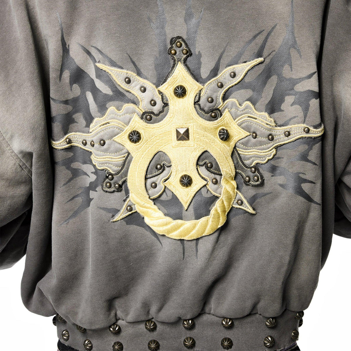 Door Knocker Art Zip Hoodie