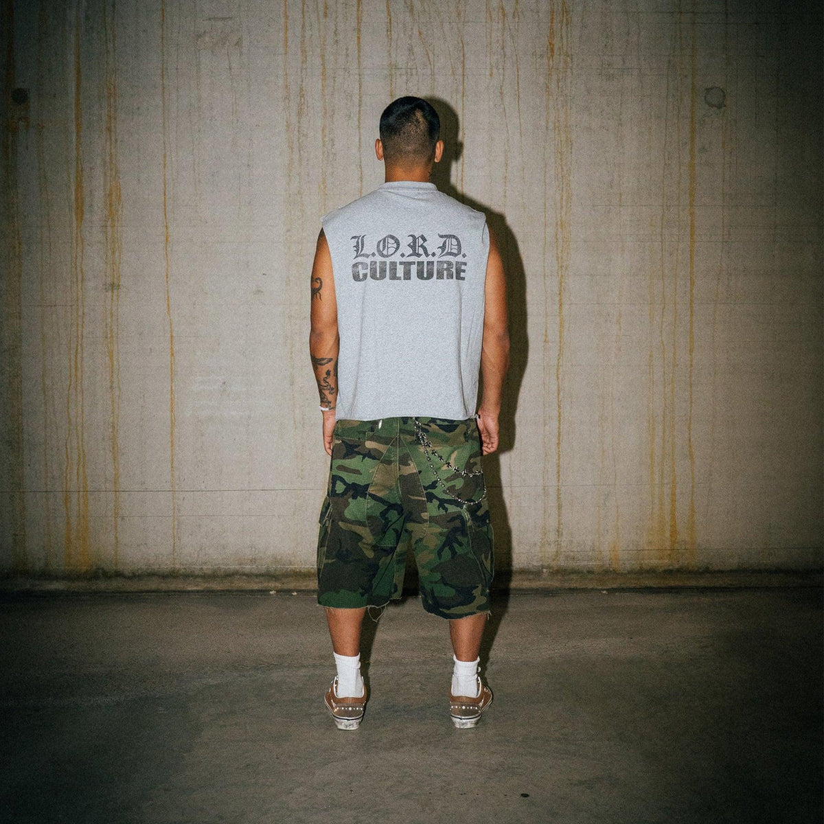 Raw Cut Camo Shorts