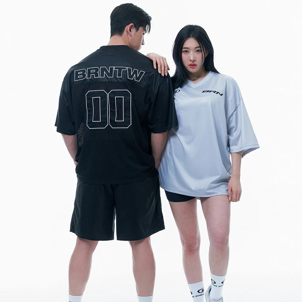 Number 00 Rugby Jersey Half Pants