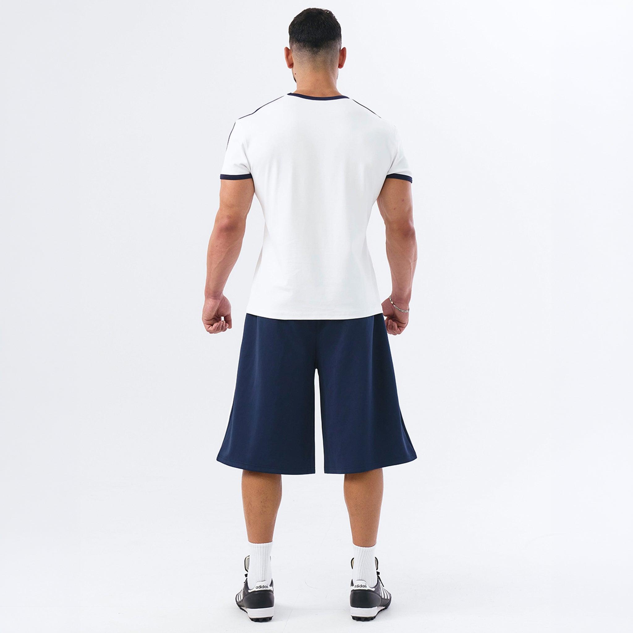 Sporty Ringer Muscle Fit Short Sleeve