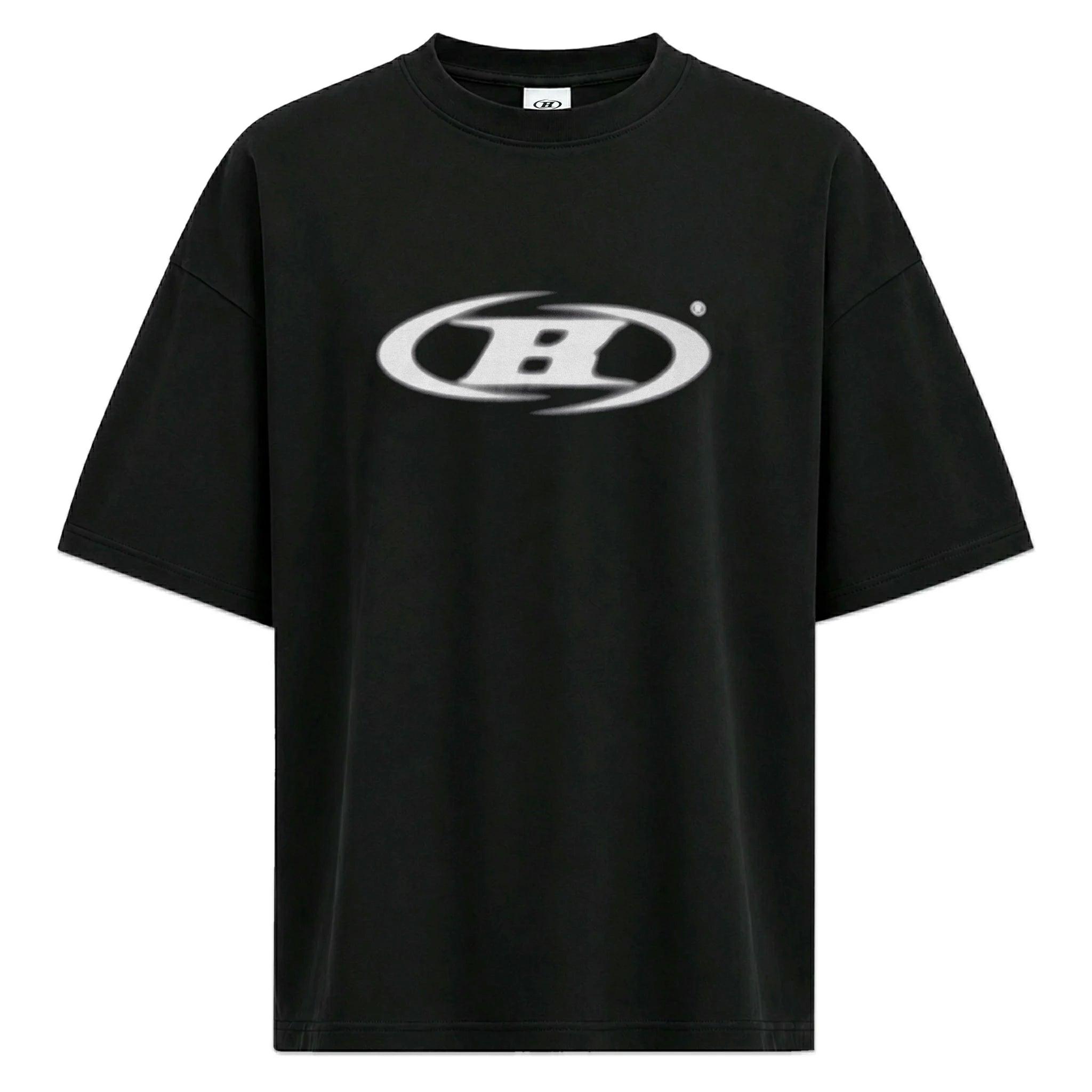 Blur B Logo Oversized T-Shirt