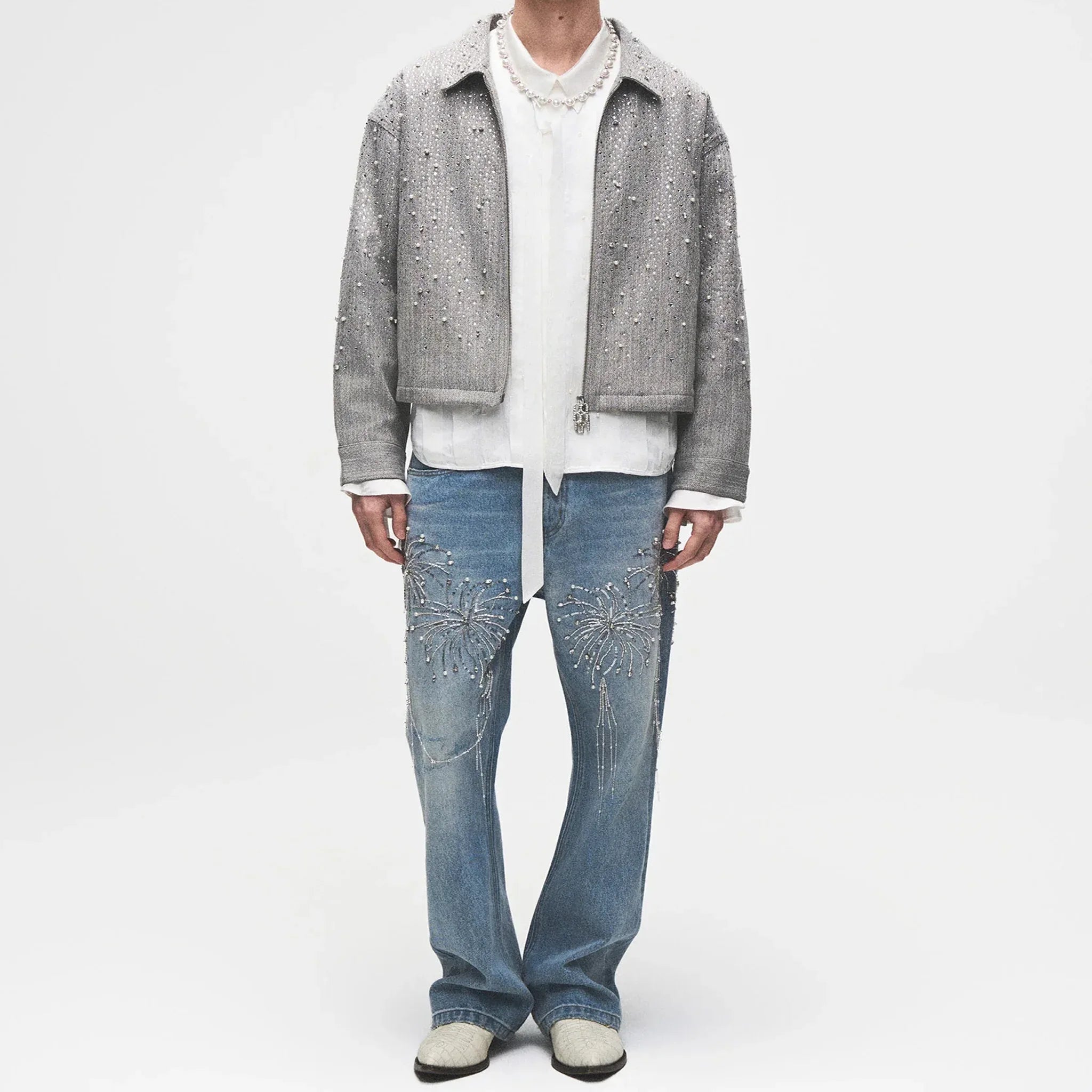 Fireworks Washed Denim - BIRTH OF ROYAL CHILD - VENTURER