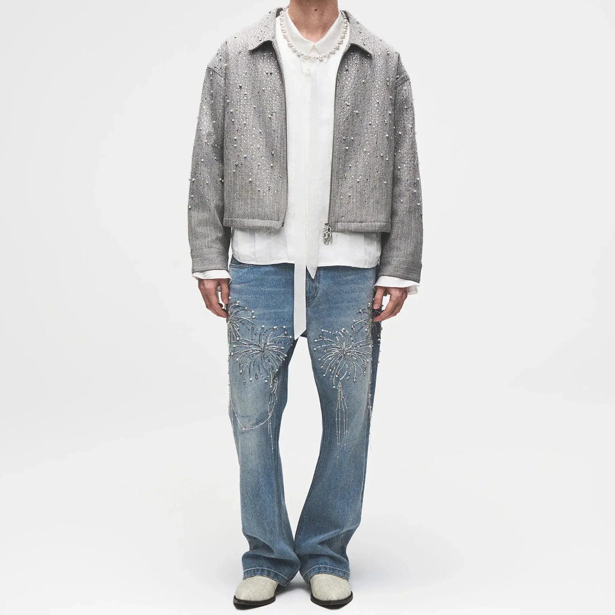 Fireworks Washed Denim - BIRTH OF ROYAL CHILD - VENTURER