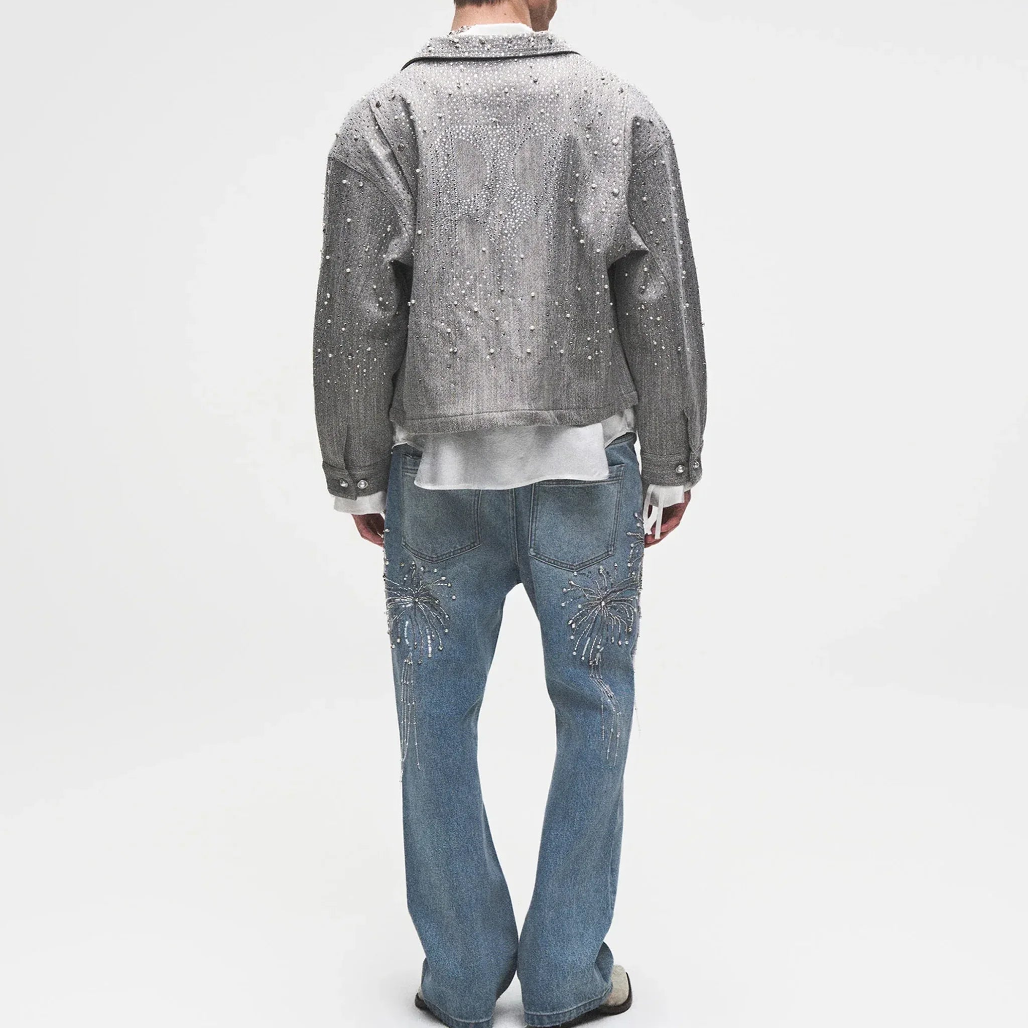 Fireworks Washed Denim - BIRTH OF ROYAL CHILD - VENTURER