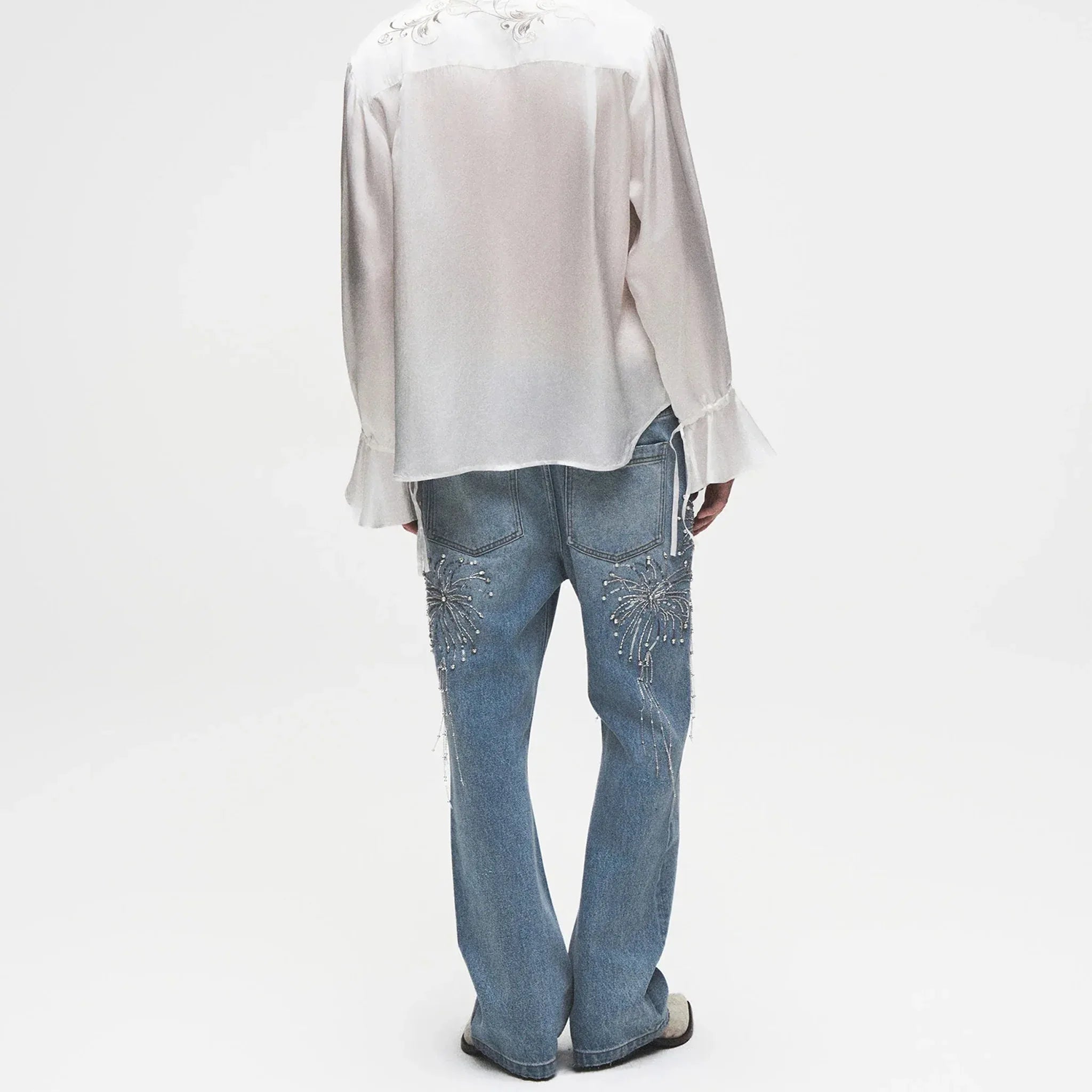 Fireworks Washed Denim - BIRTH OF ROYAL CHILD - VENTURER