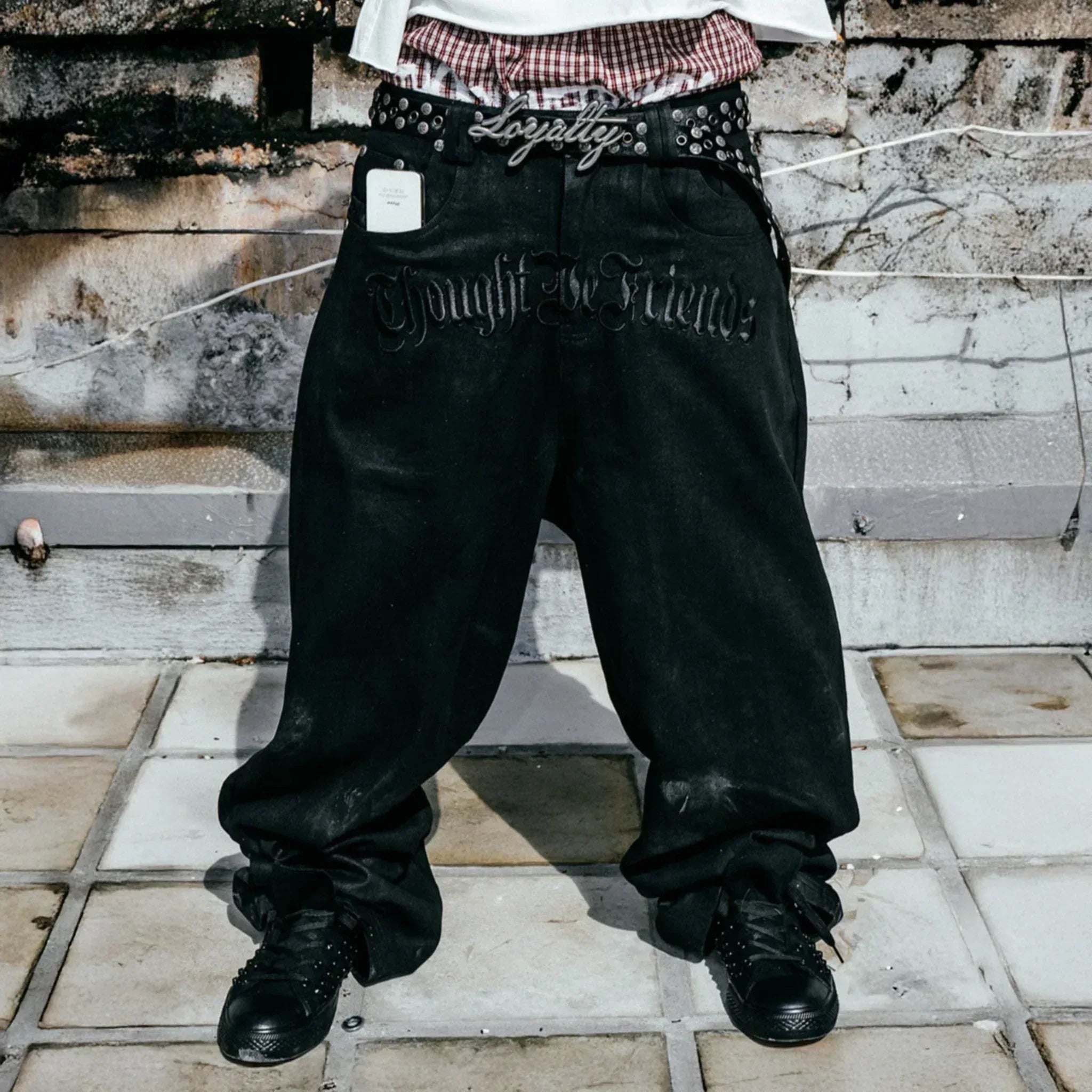 Lucius Distressed Baggy Denims - ThoughtWeFriends - VENTURER