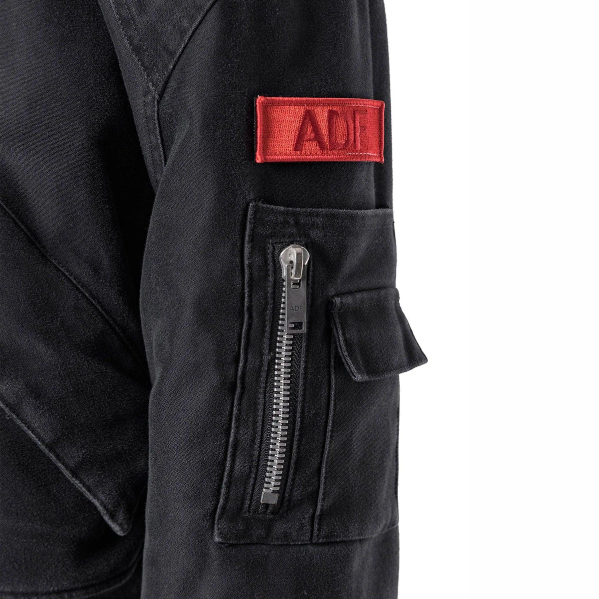 Riot Moleskin Cropped Bomber Jacket