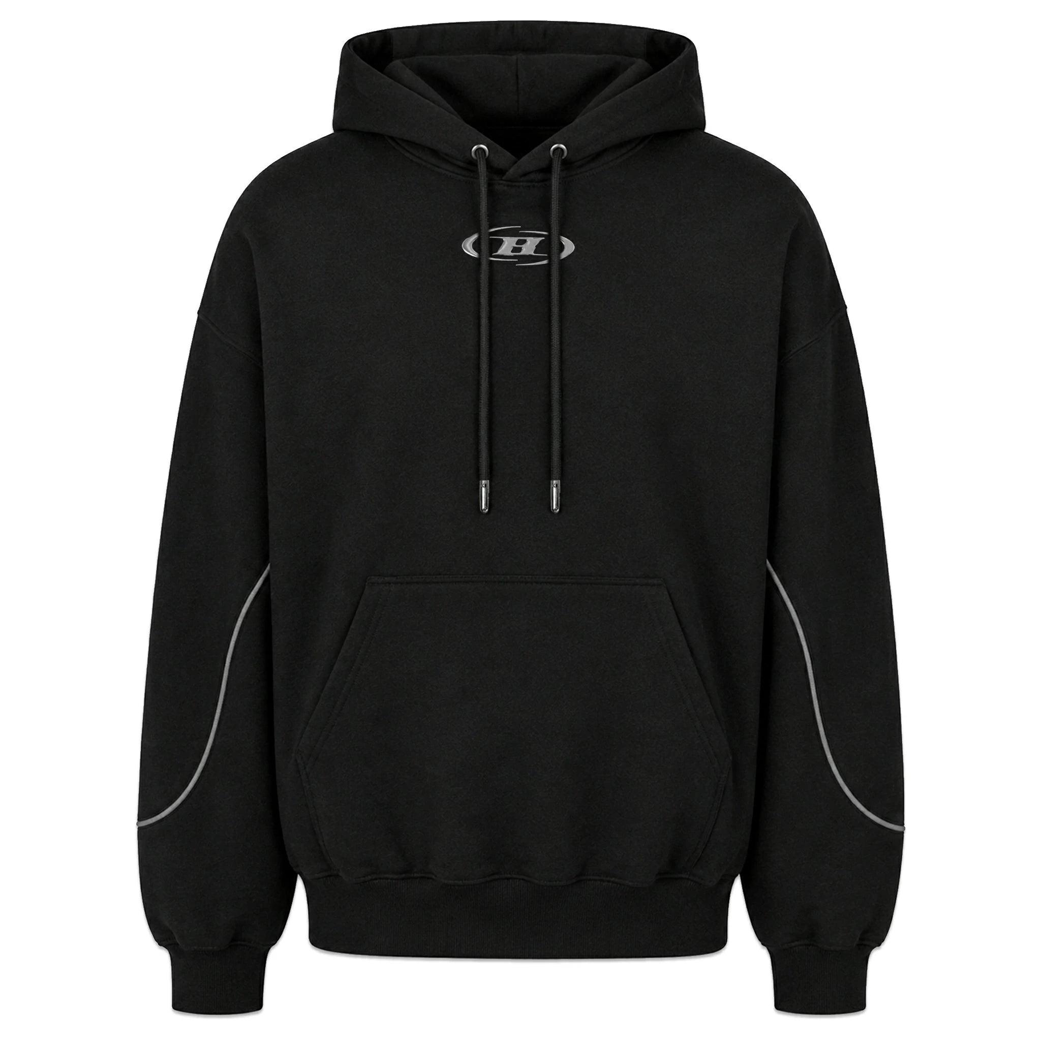 Big Chrome Reflective Line Hoodie