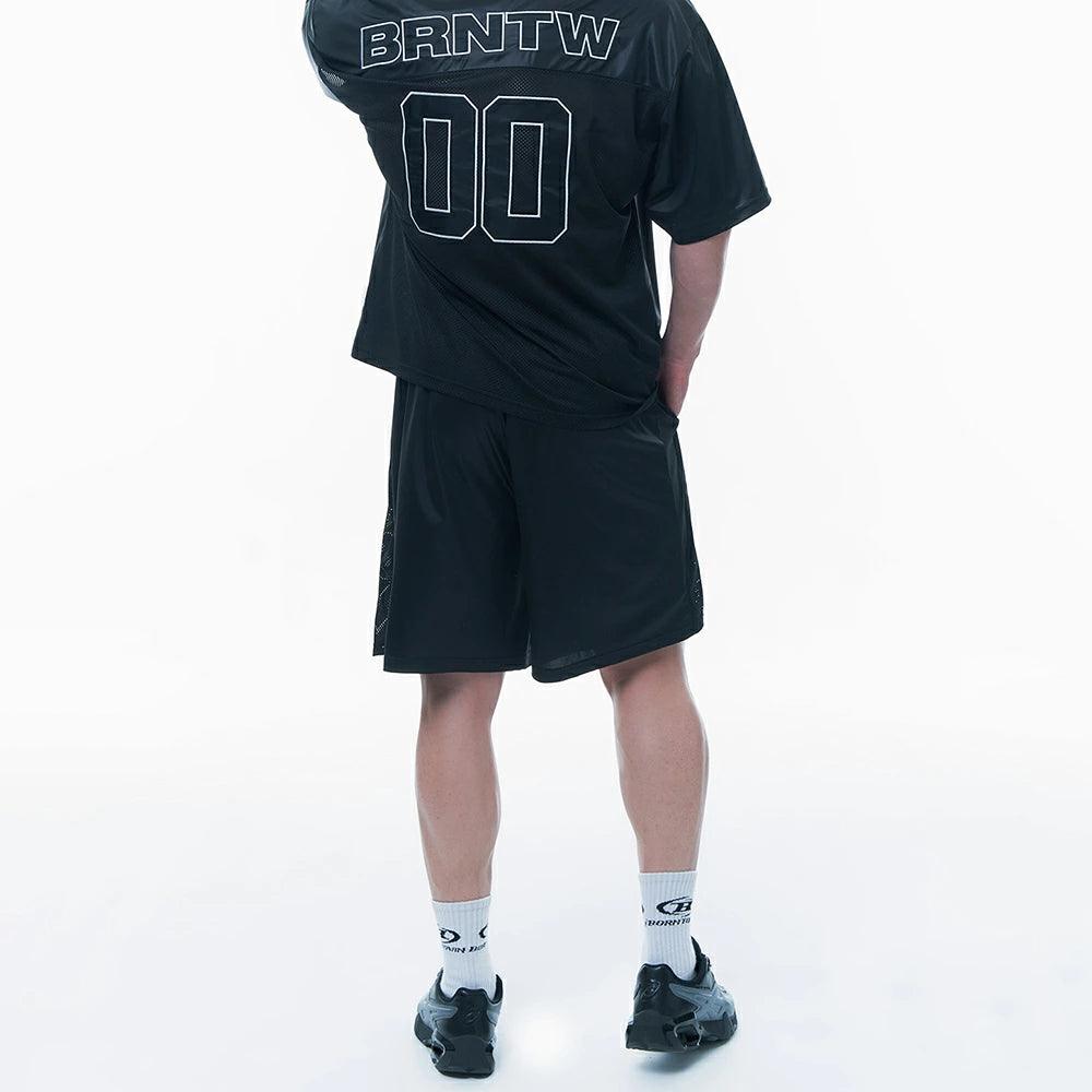 Number 00 Rugby Jersey Half Pants