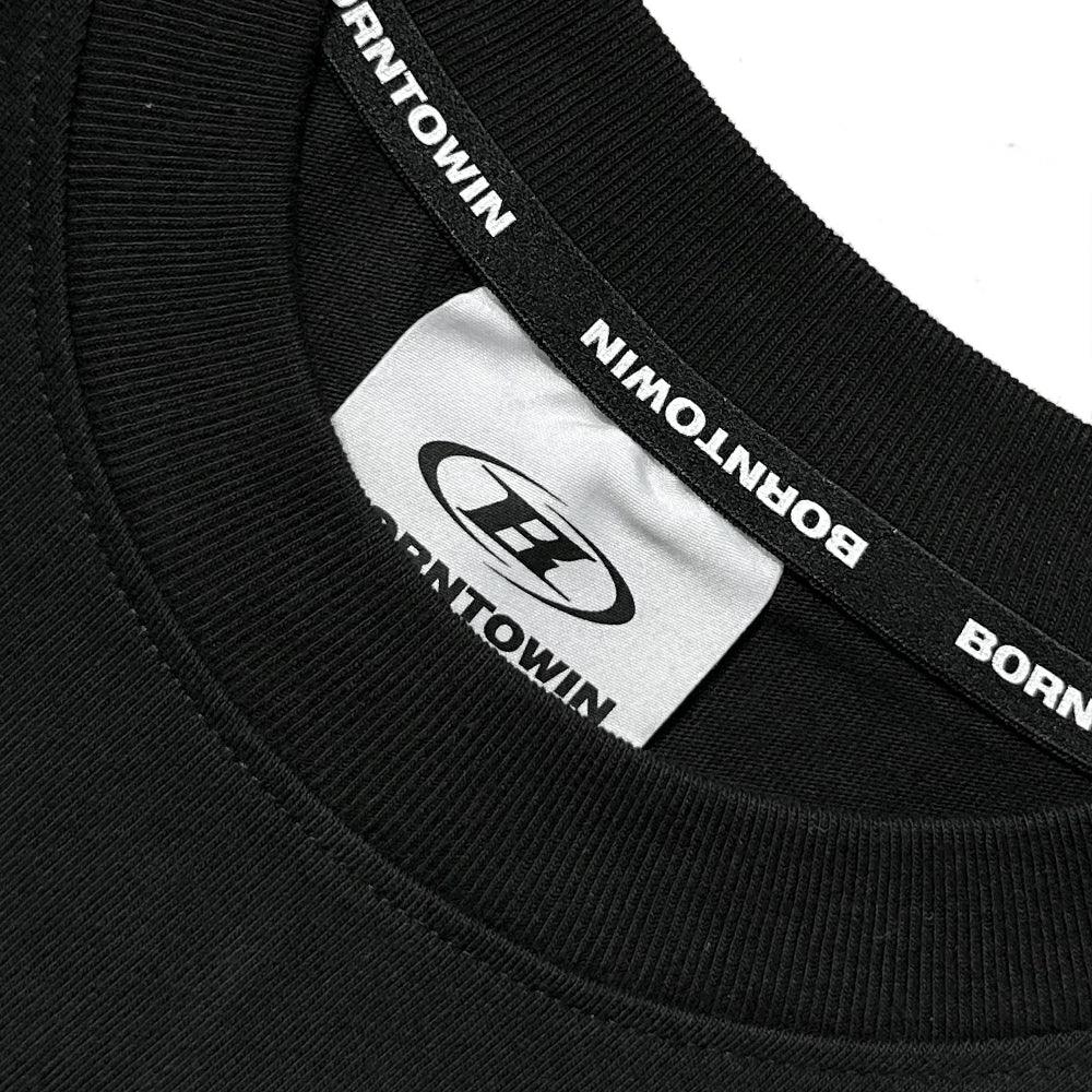 Crack Borntowin Emblem T-Shirt