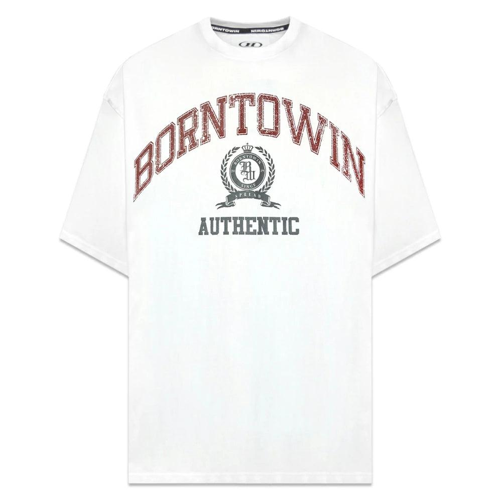 Crack Borntowin Emblem T-Shirt
