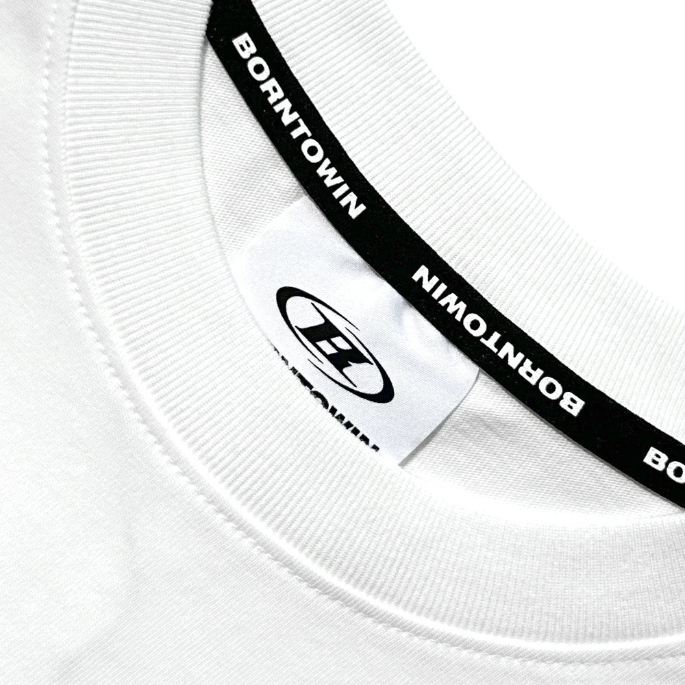 Crack Borntowin Emblem T-Shirt