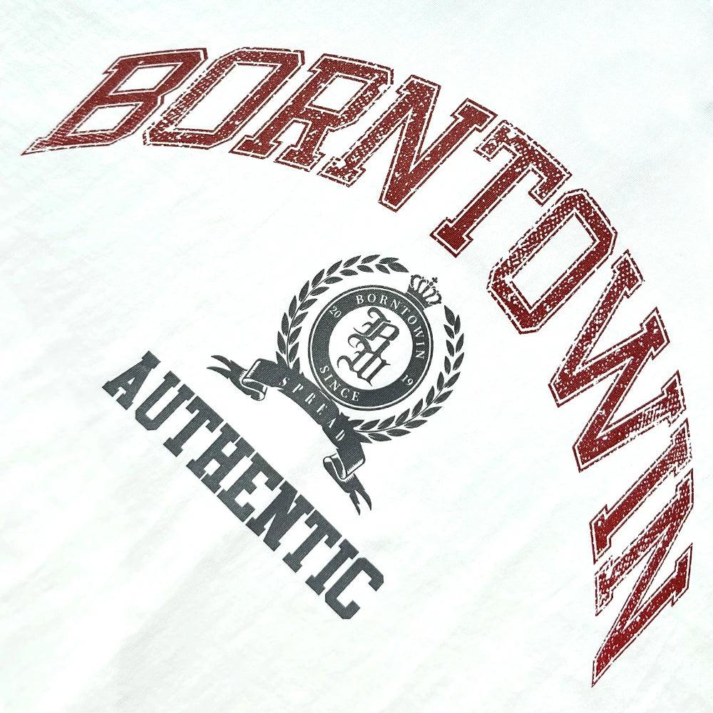 Crack Borntowin Emblem T-Shirt