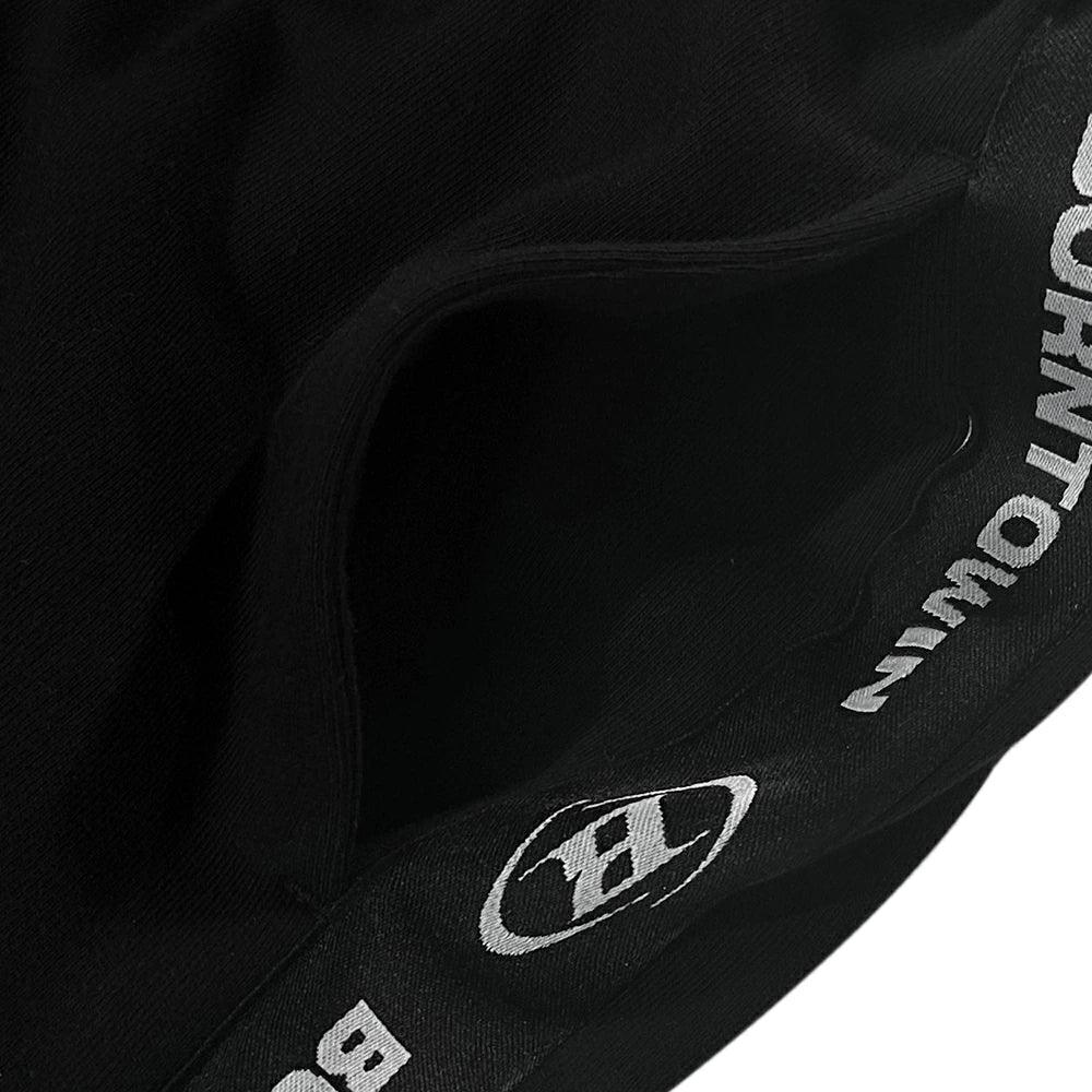 Chrome B Black Line Half Pants Long Ver
