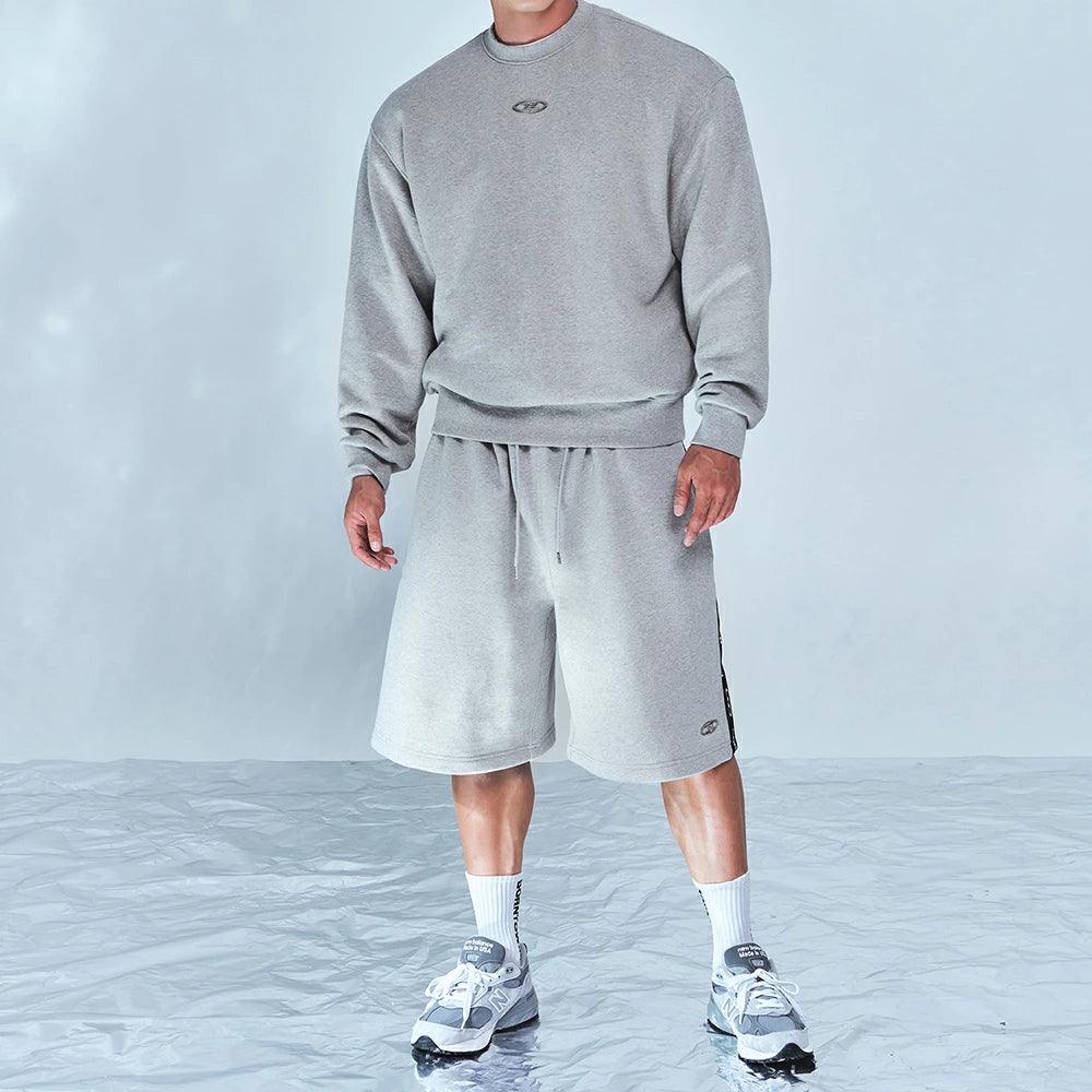 Chrome B Black Line Half Pants Long Ver