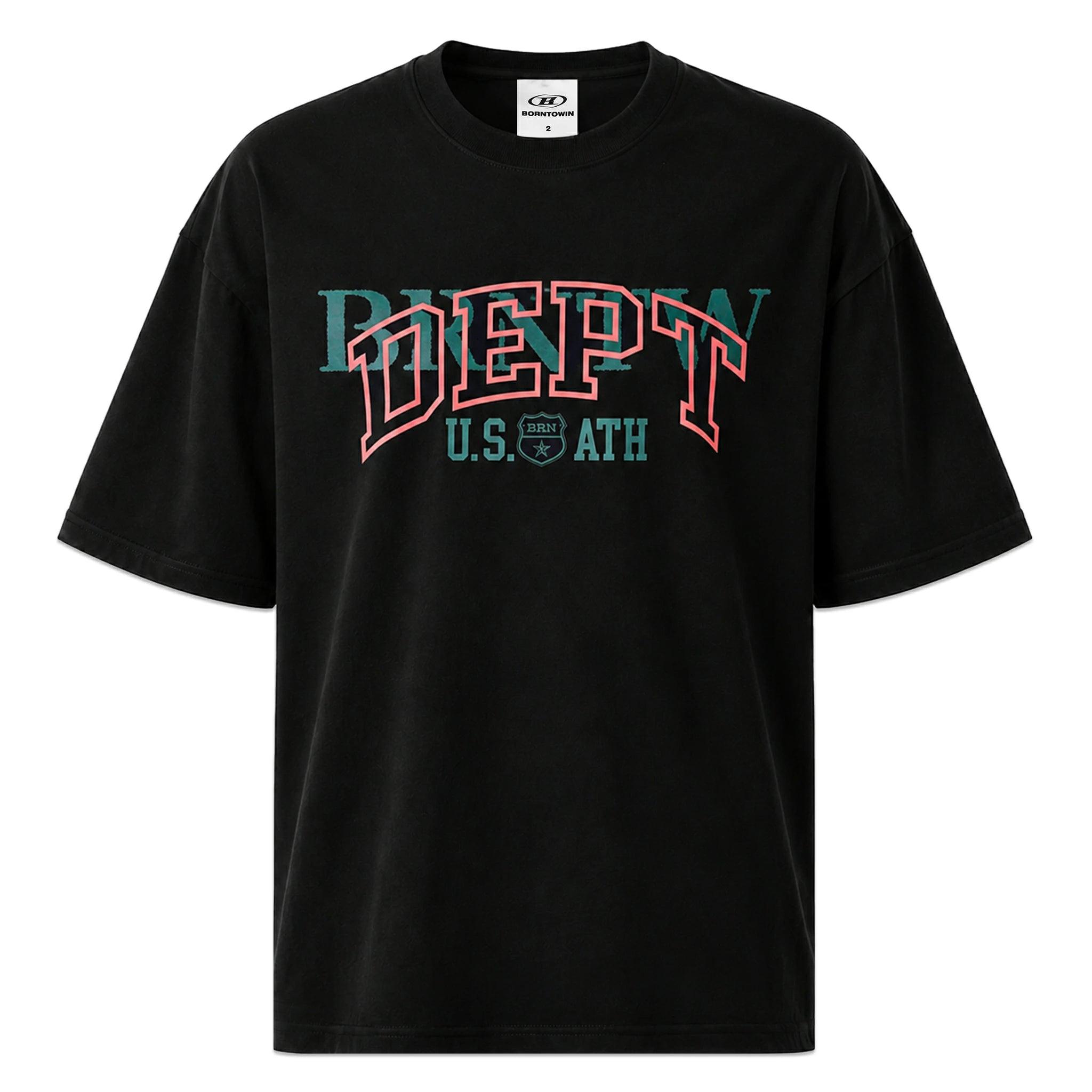 DEPT BACK CUTTING SEMI OVER FIT T-SHIRTS