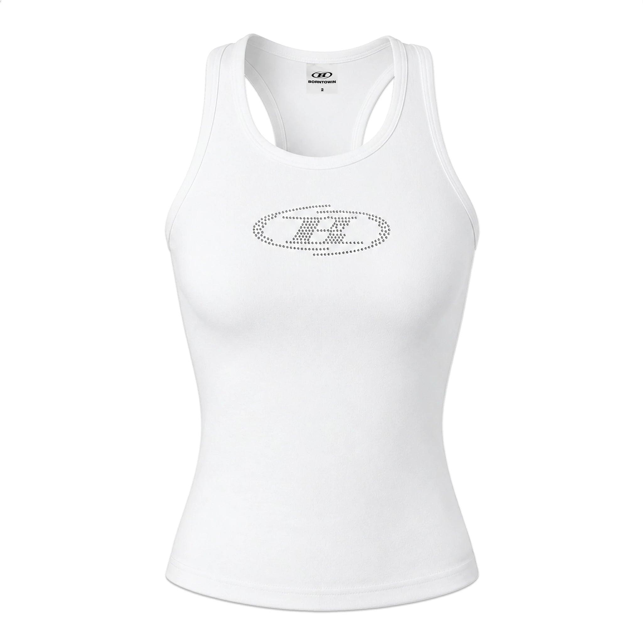 W SPARKLING B RACER BACK TOP