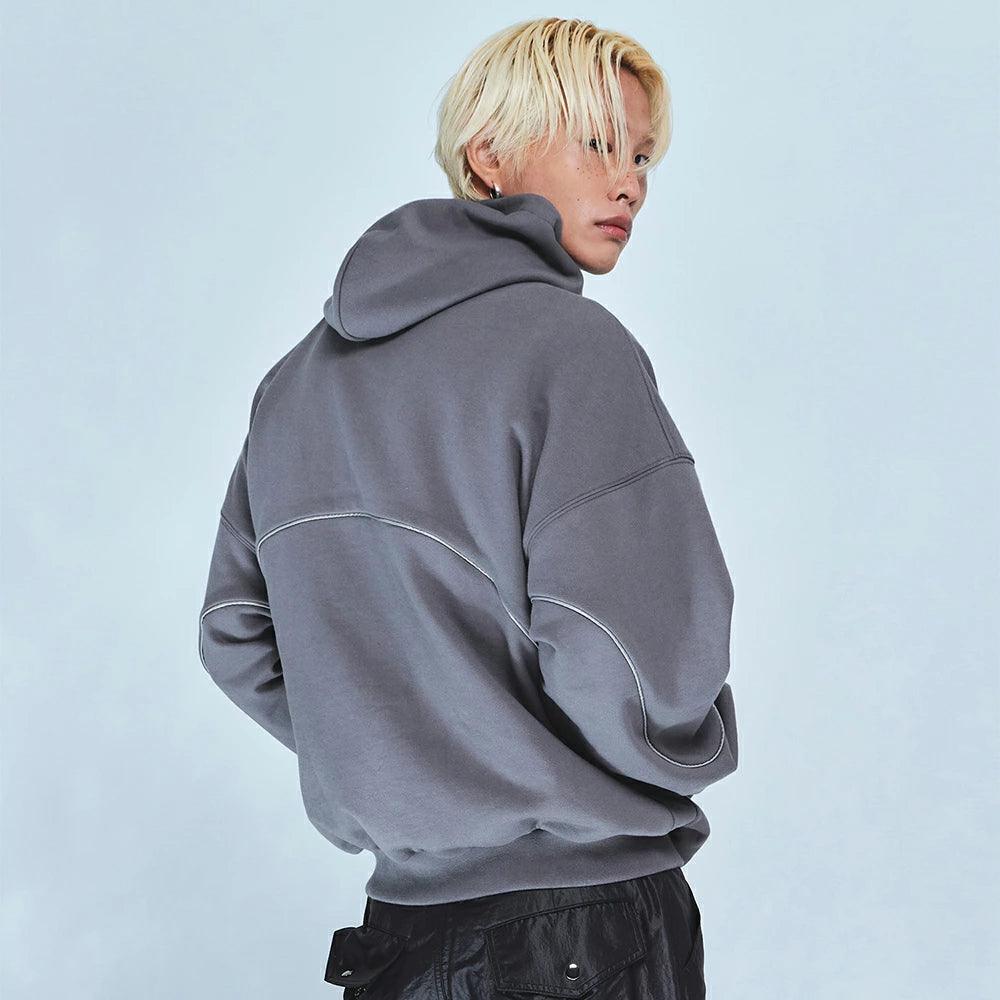 Big Chrome Reflective Line Hoodie