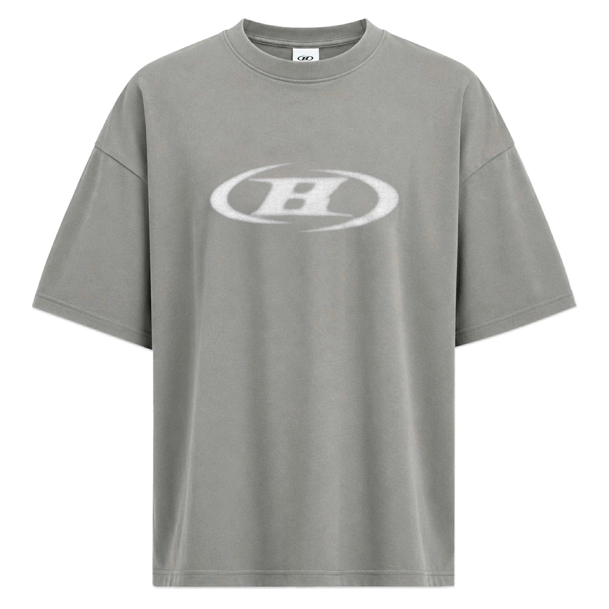 Blur B Logo Oversized T-Shirt