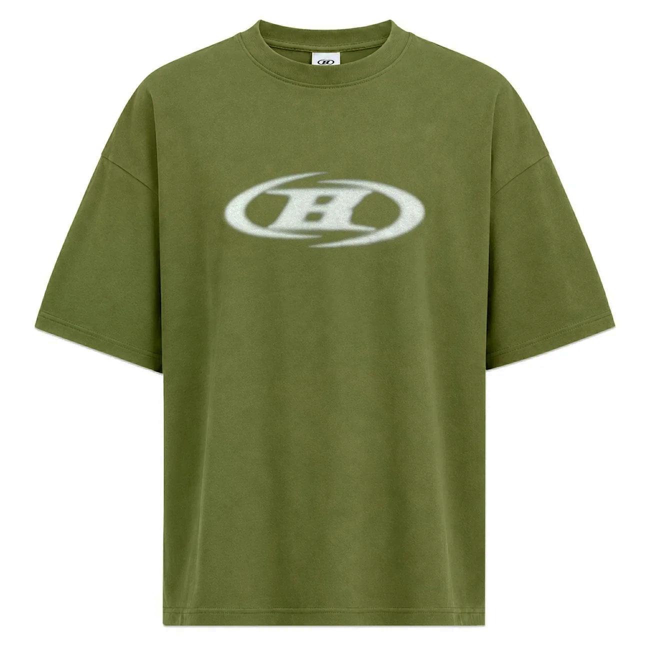 Blur B Logo Oversized T-Shirt