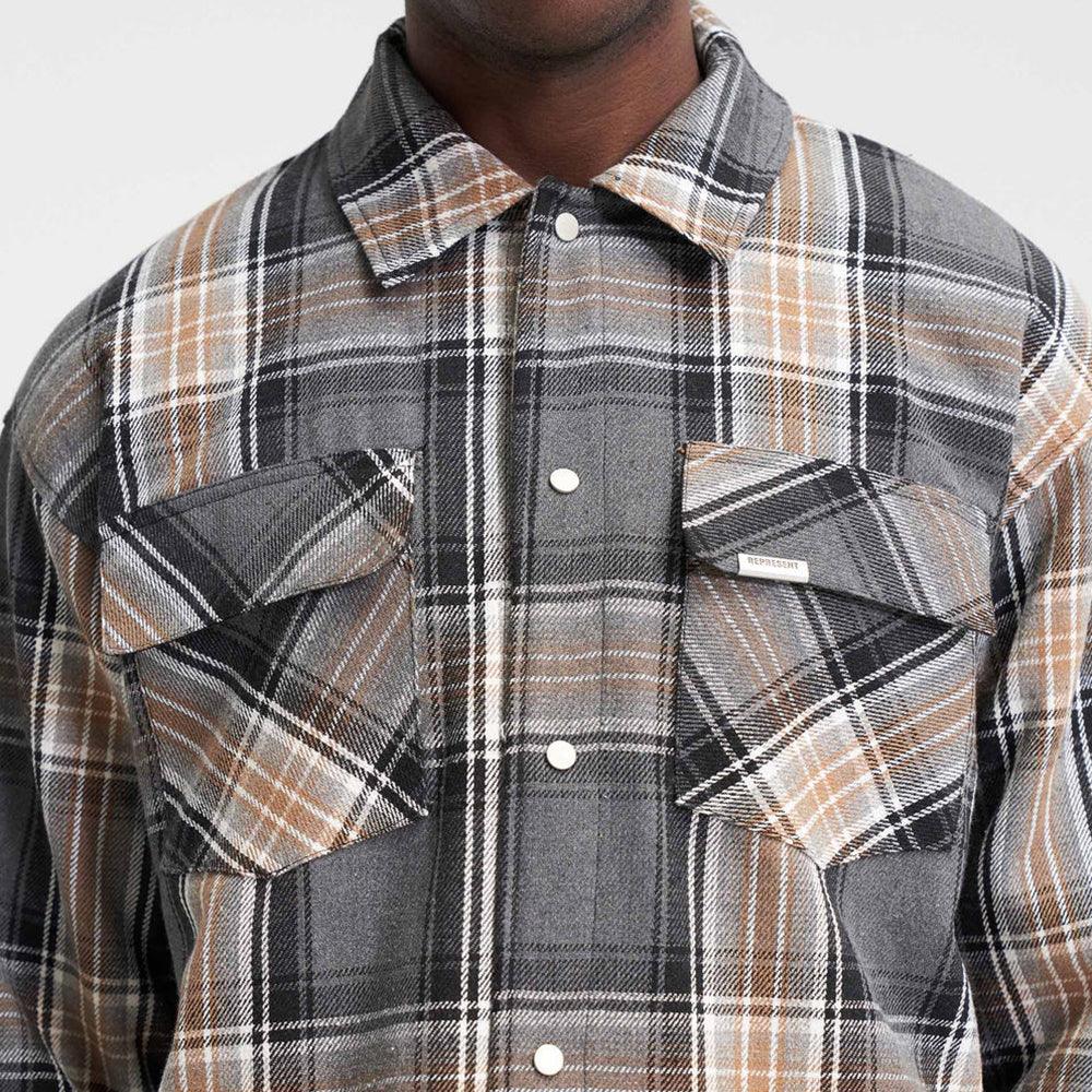 Quilted Flannel Shirt - REPRESENT - VENTURER