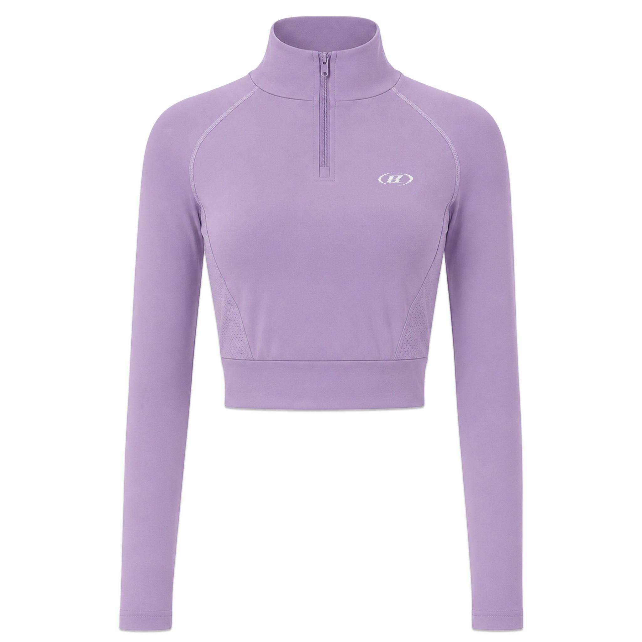 WM B Logo Mesh Half Zip Up