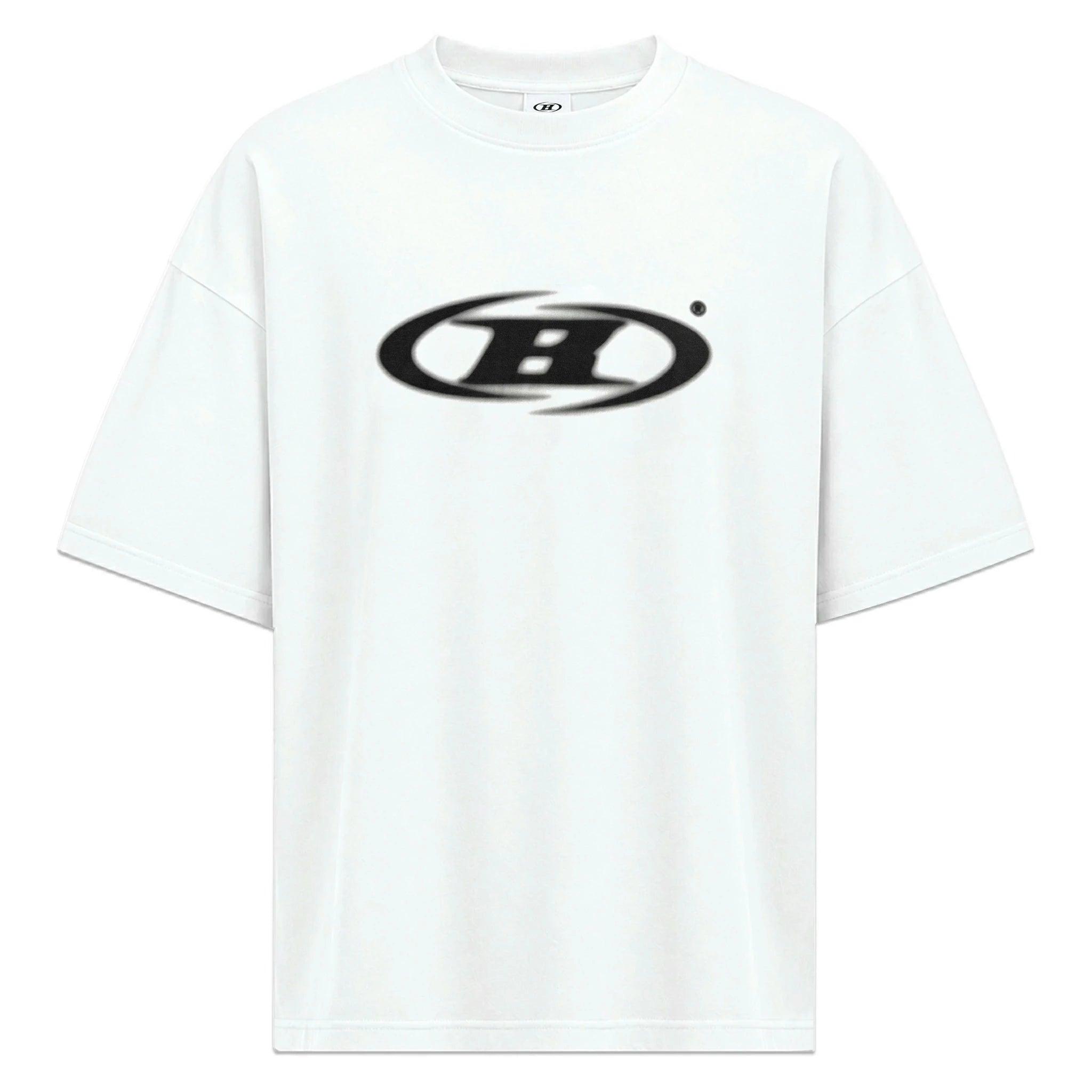 Blur B Logo Oversized T-Shirt