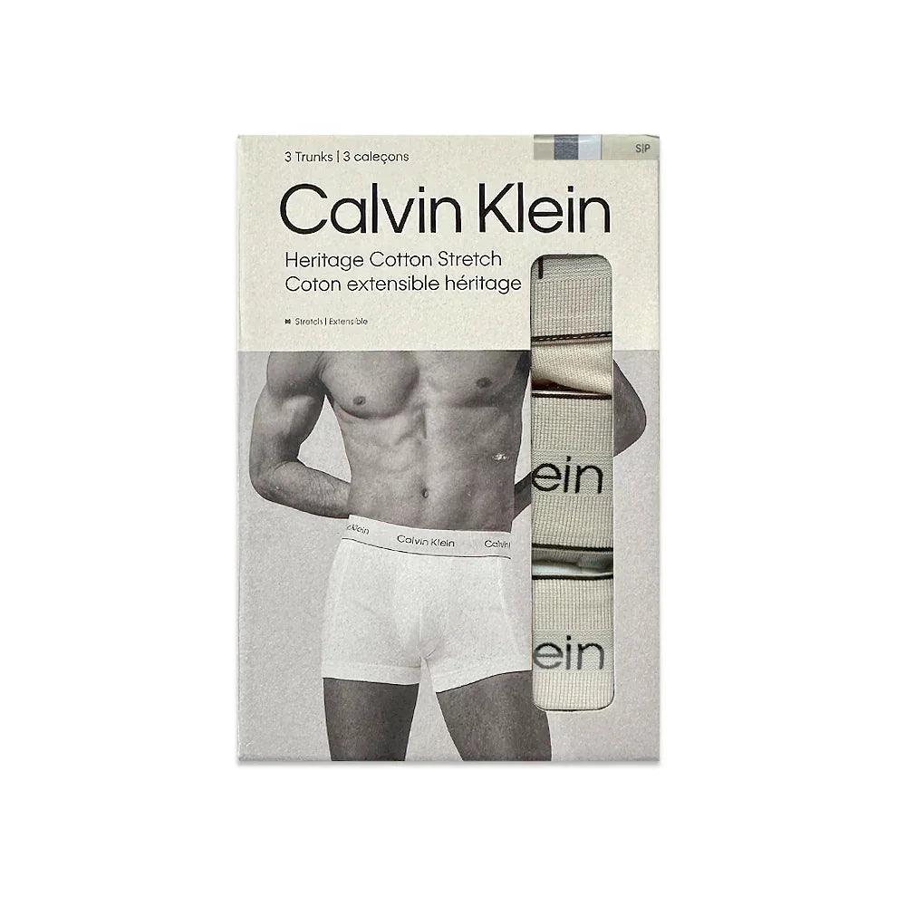 Heritage Cotton Trunk 3PK - CALVIN KLEIN - VENTURER