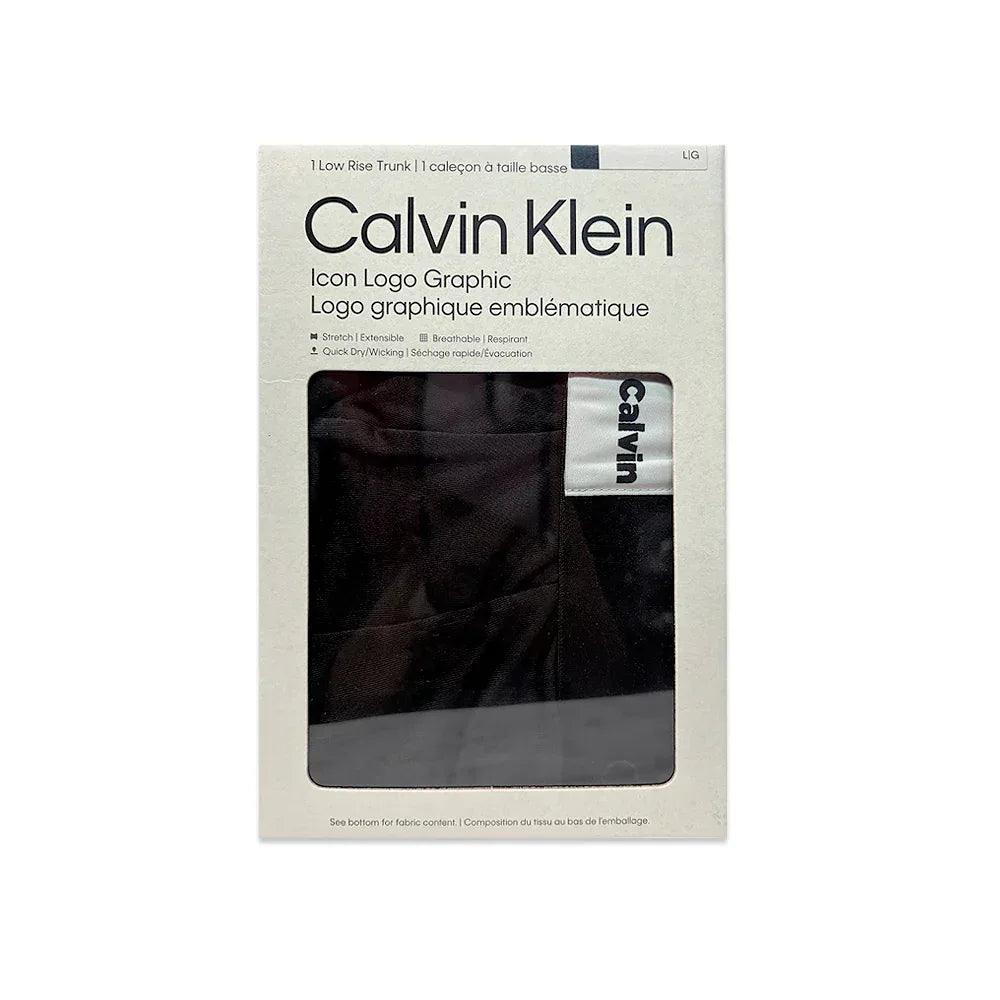 Modern Logo Patch Low Rise Trunk - CALVIN KLEIN - VENTURER
