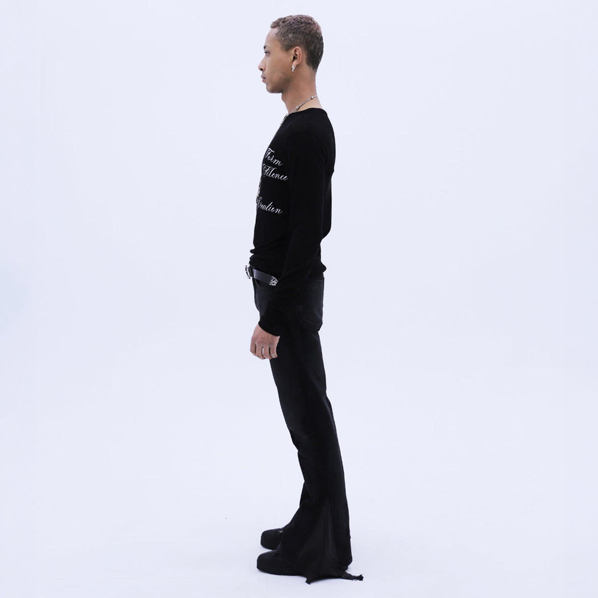 Lettering See-through LT T-Shirt