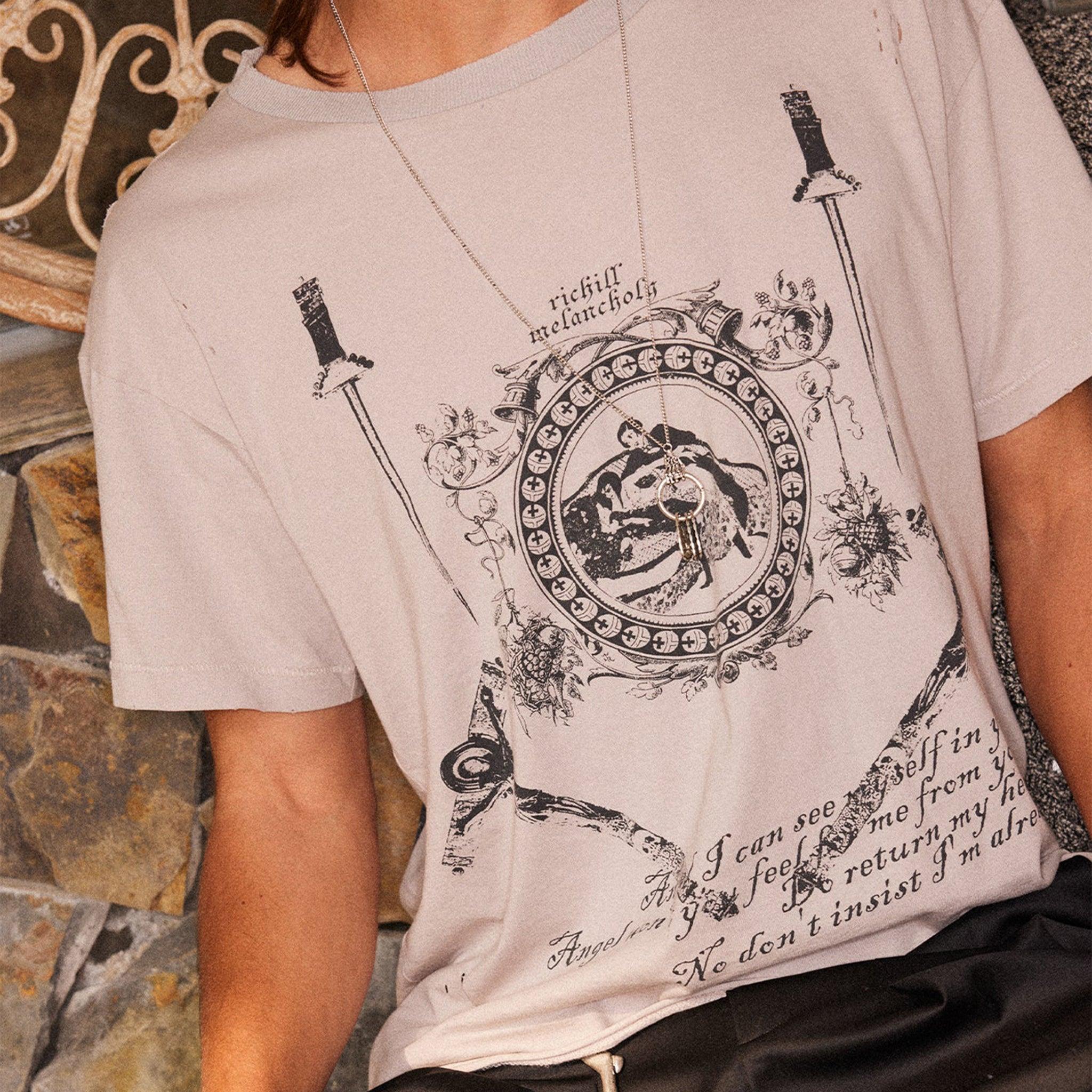 Dagger Frame Distressed Tee