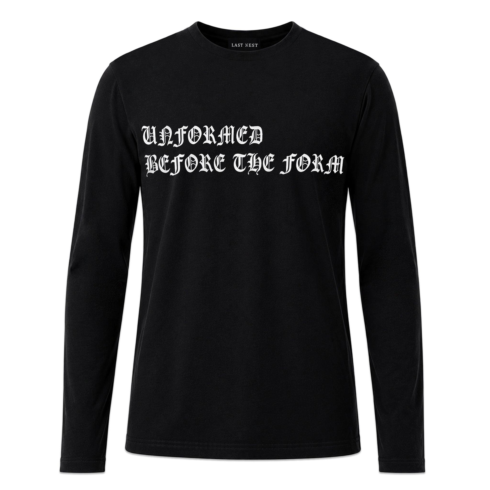 Old English See-through LS T-Shirt