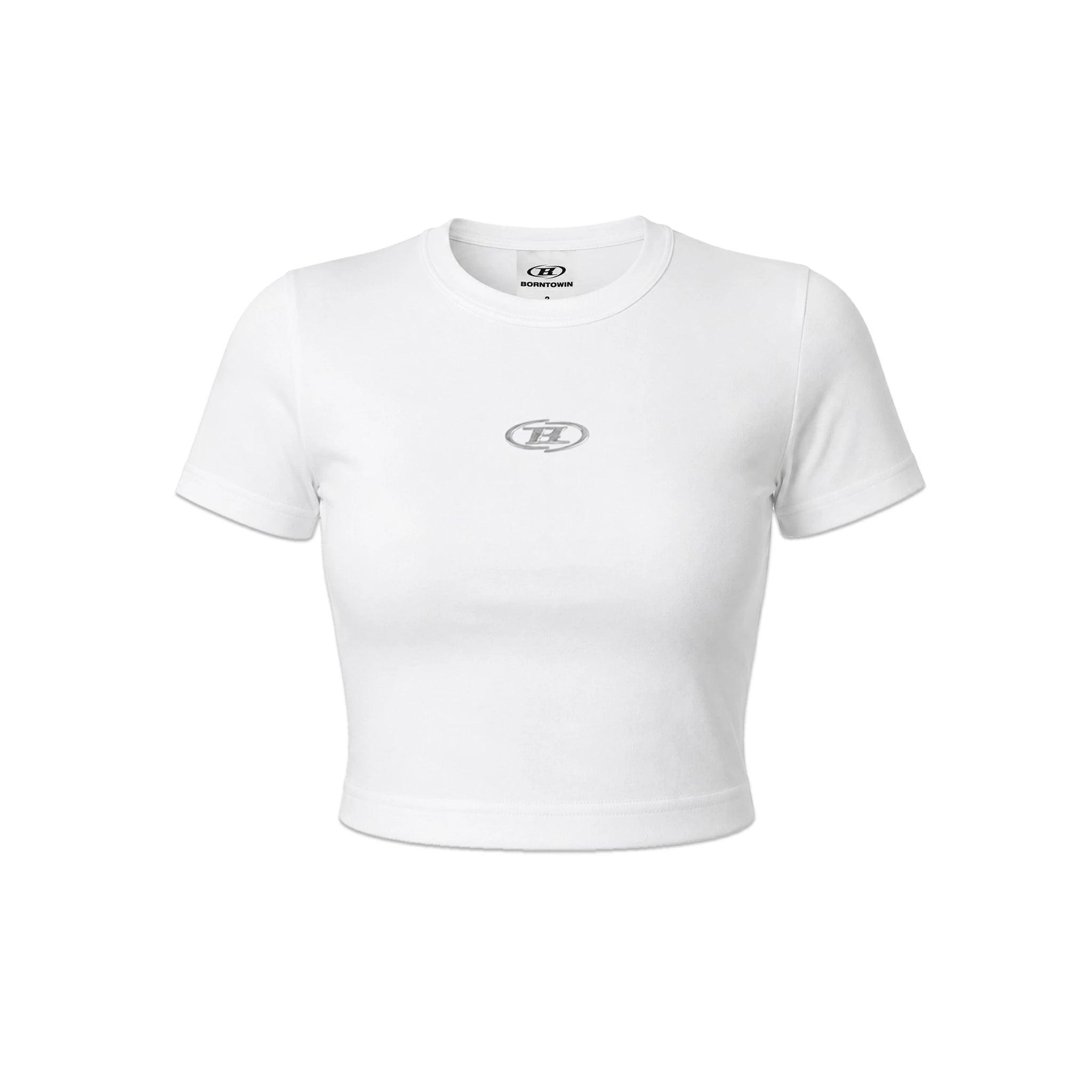 SILVER B MODAL CROP T-SHIRTS