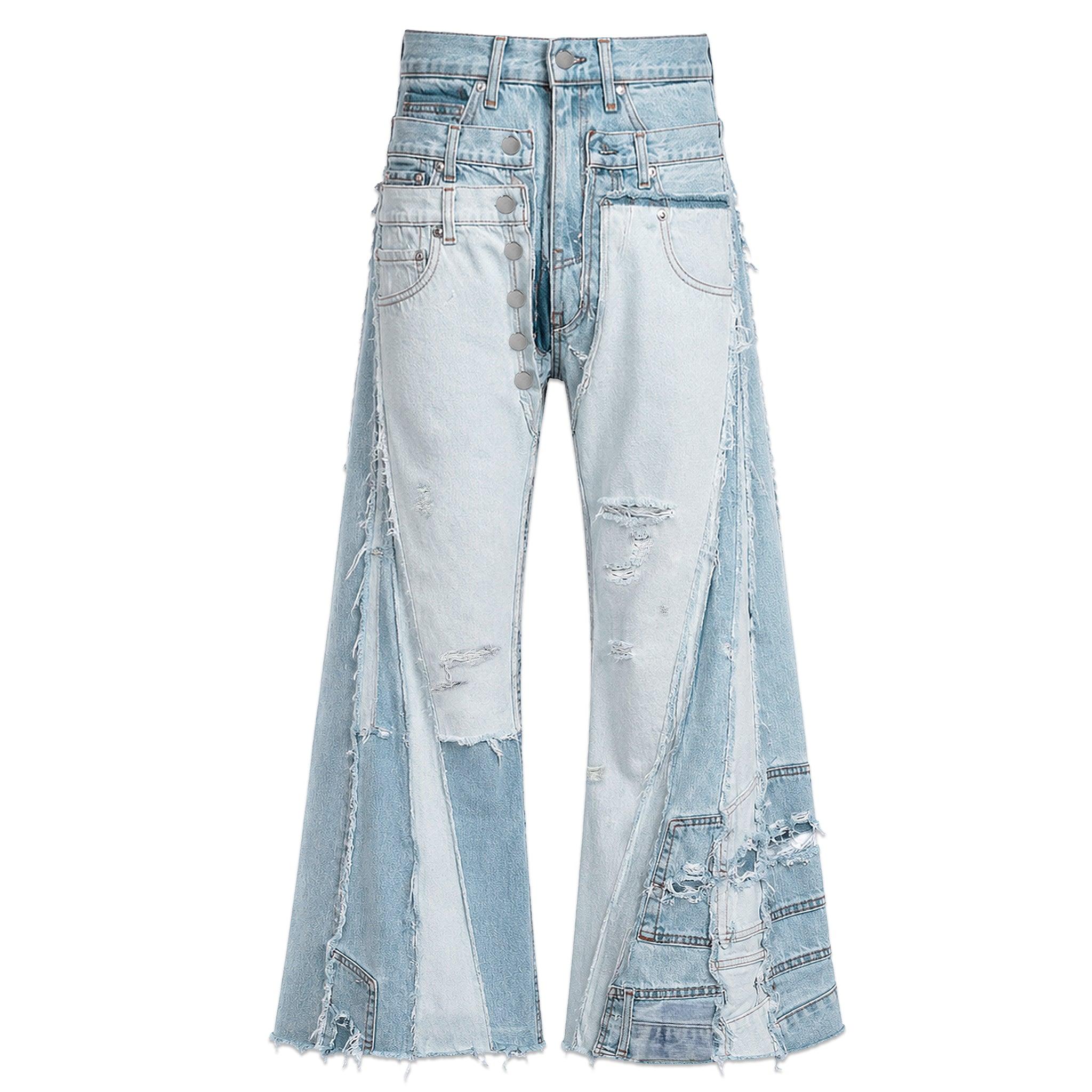Upcycling Triple Jeans