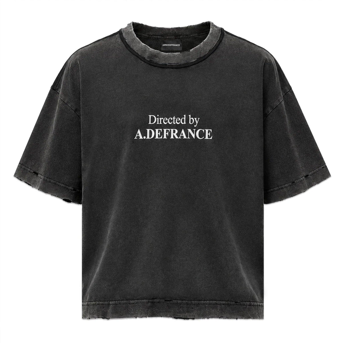 Directed By A.Defrance Vintage Cropped T-Shirt