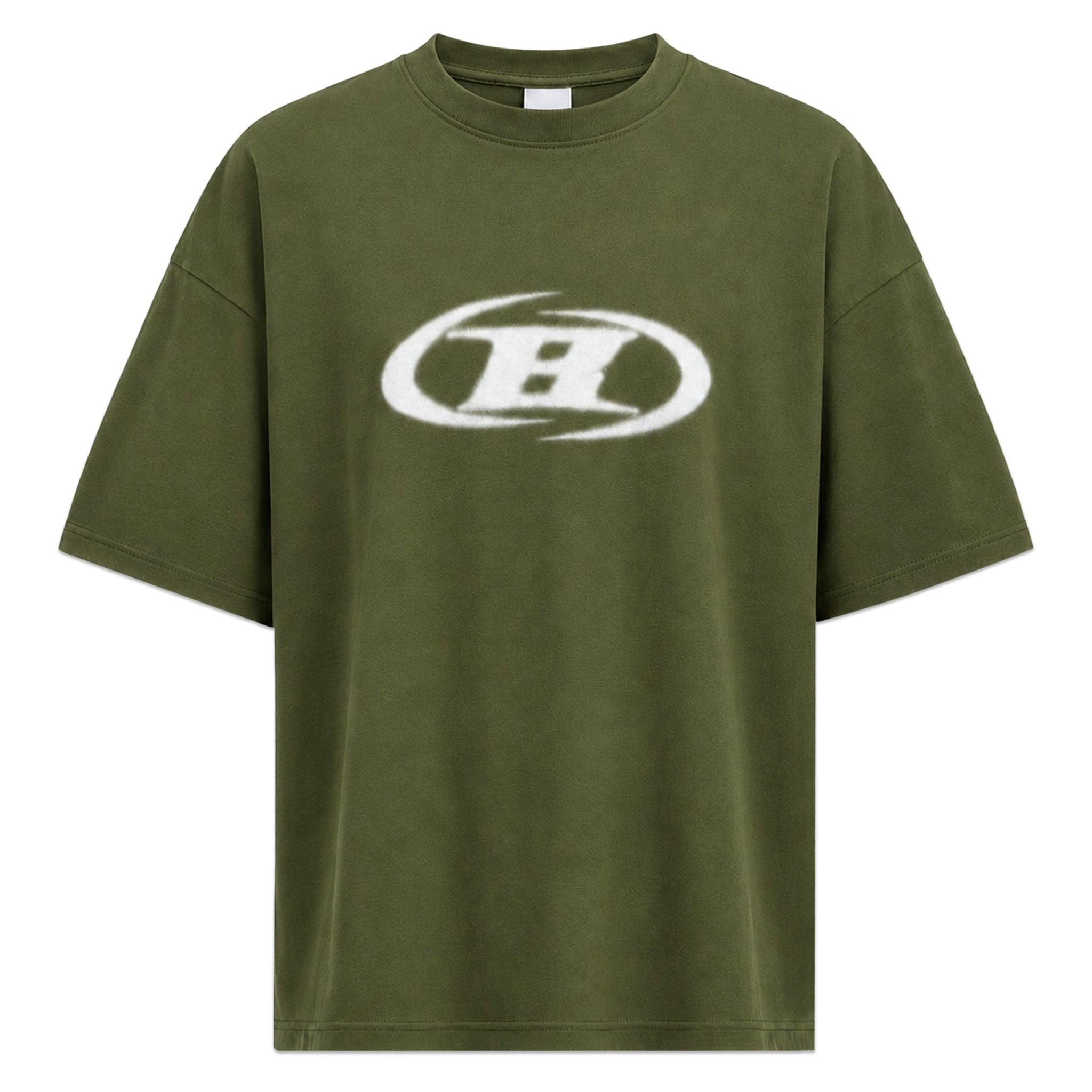Blur B Logo Oversized T-Shirt