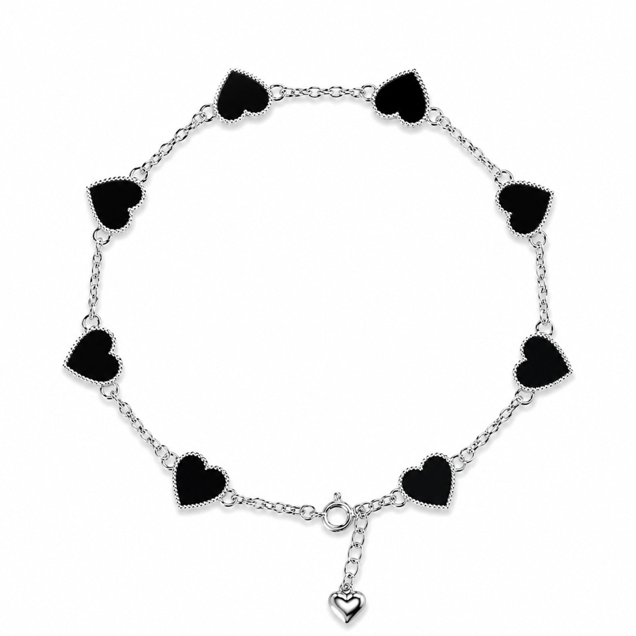 BASICKS(ベイシックス)商品ページ - Chain Heart Necklace - Black