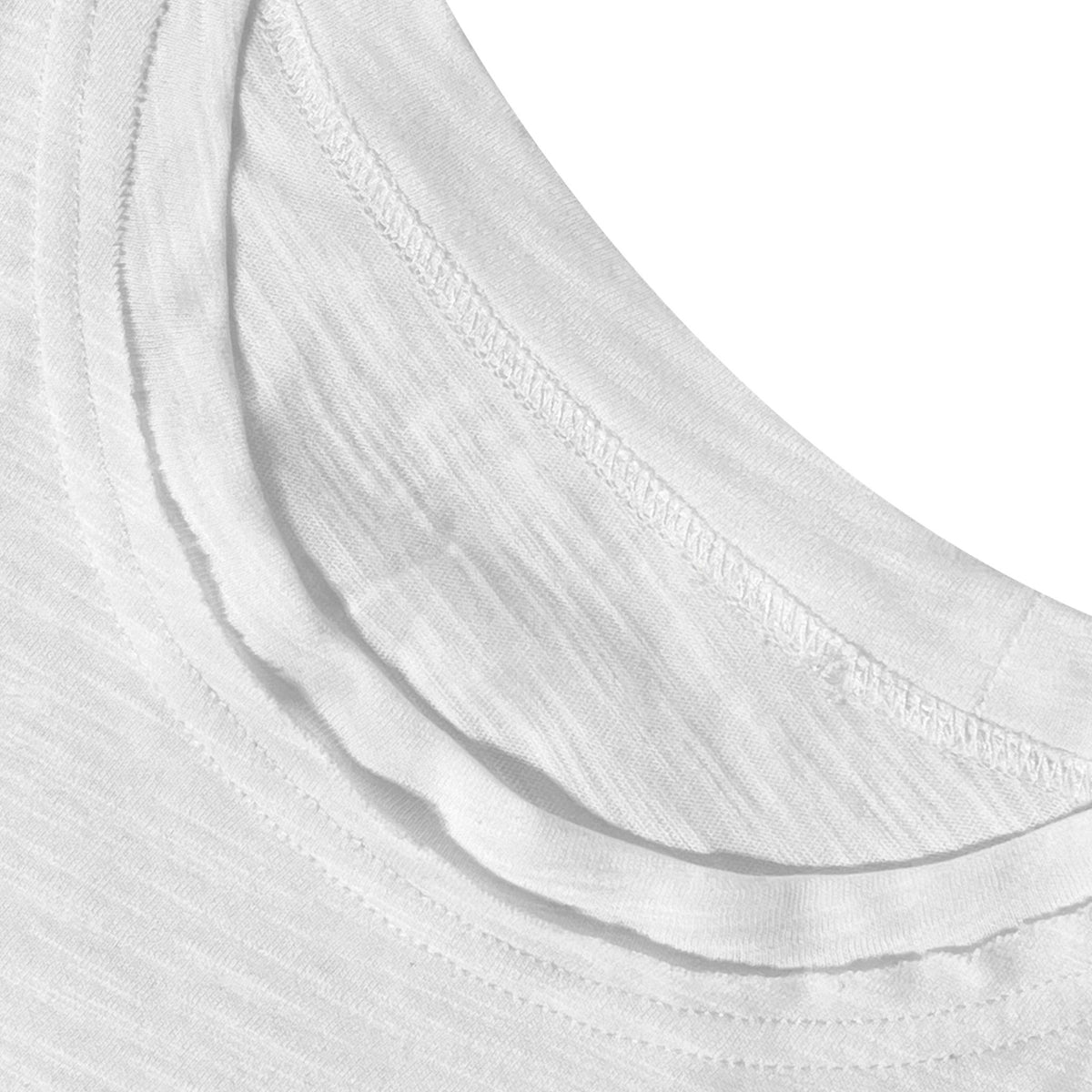 L Raw Hem T-Shirt