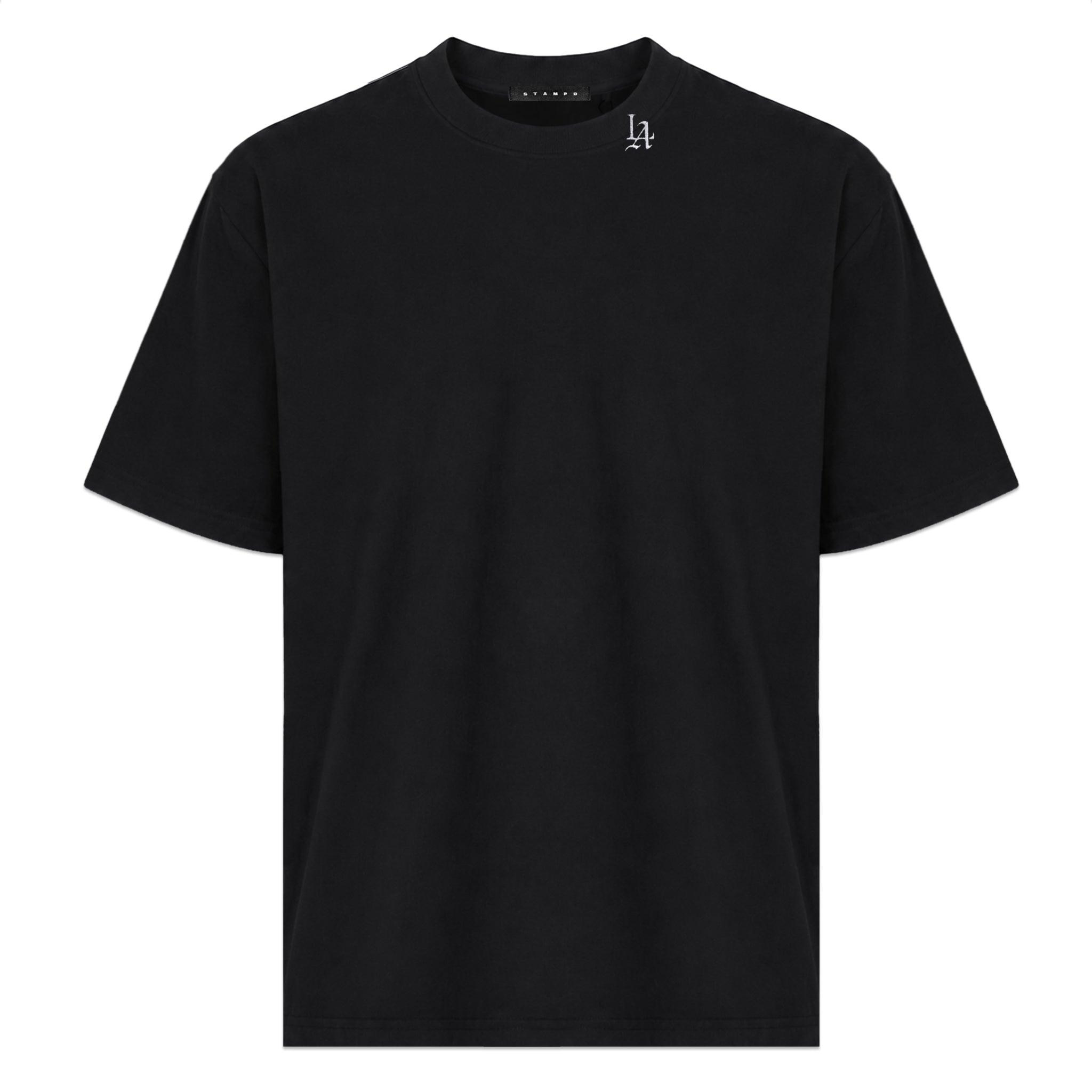 LA 001 Micro Embroidered Relaxed Tee